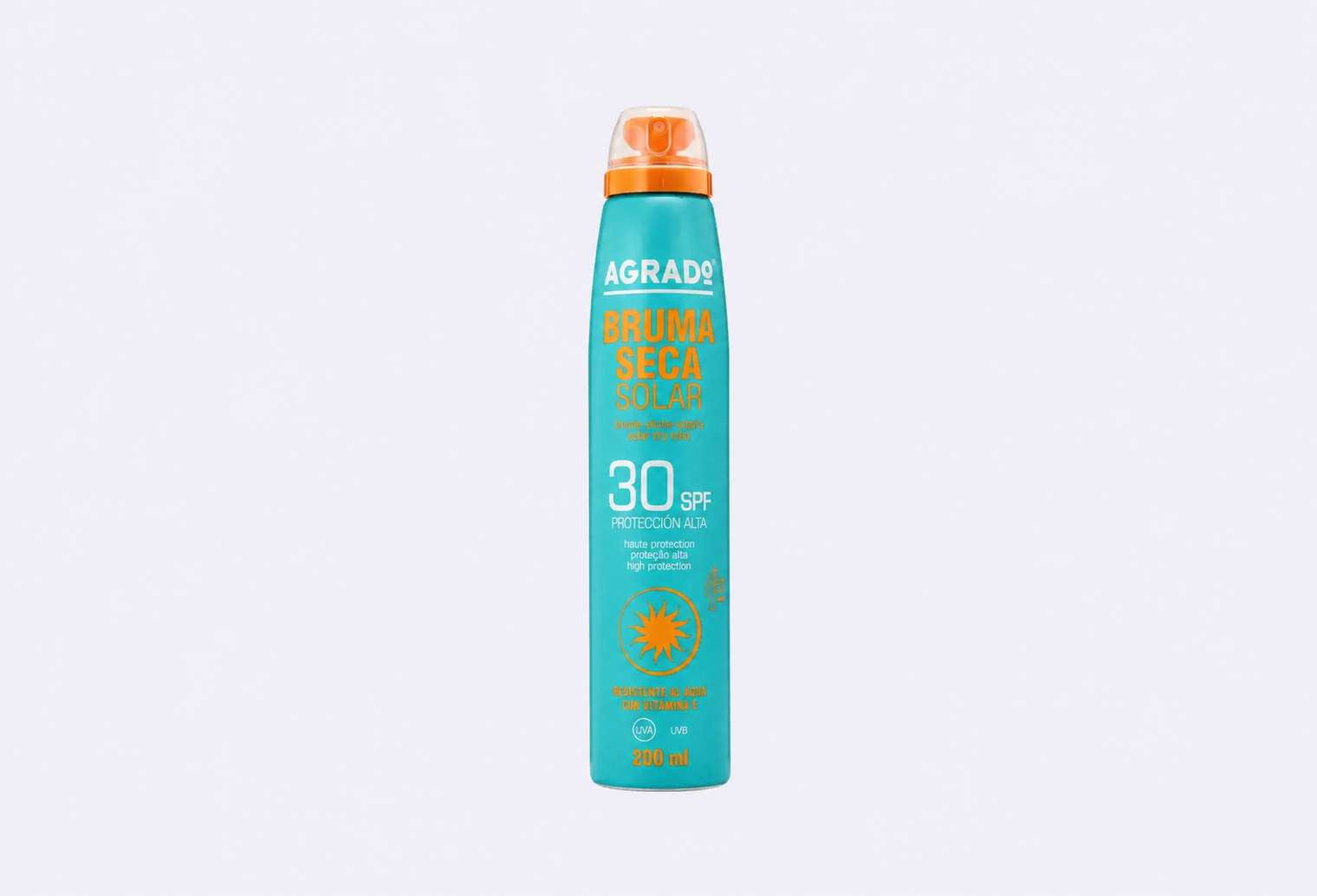 Солнцезащитный сухой мист SPF 30 AGRADO Solar dry mist