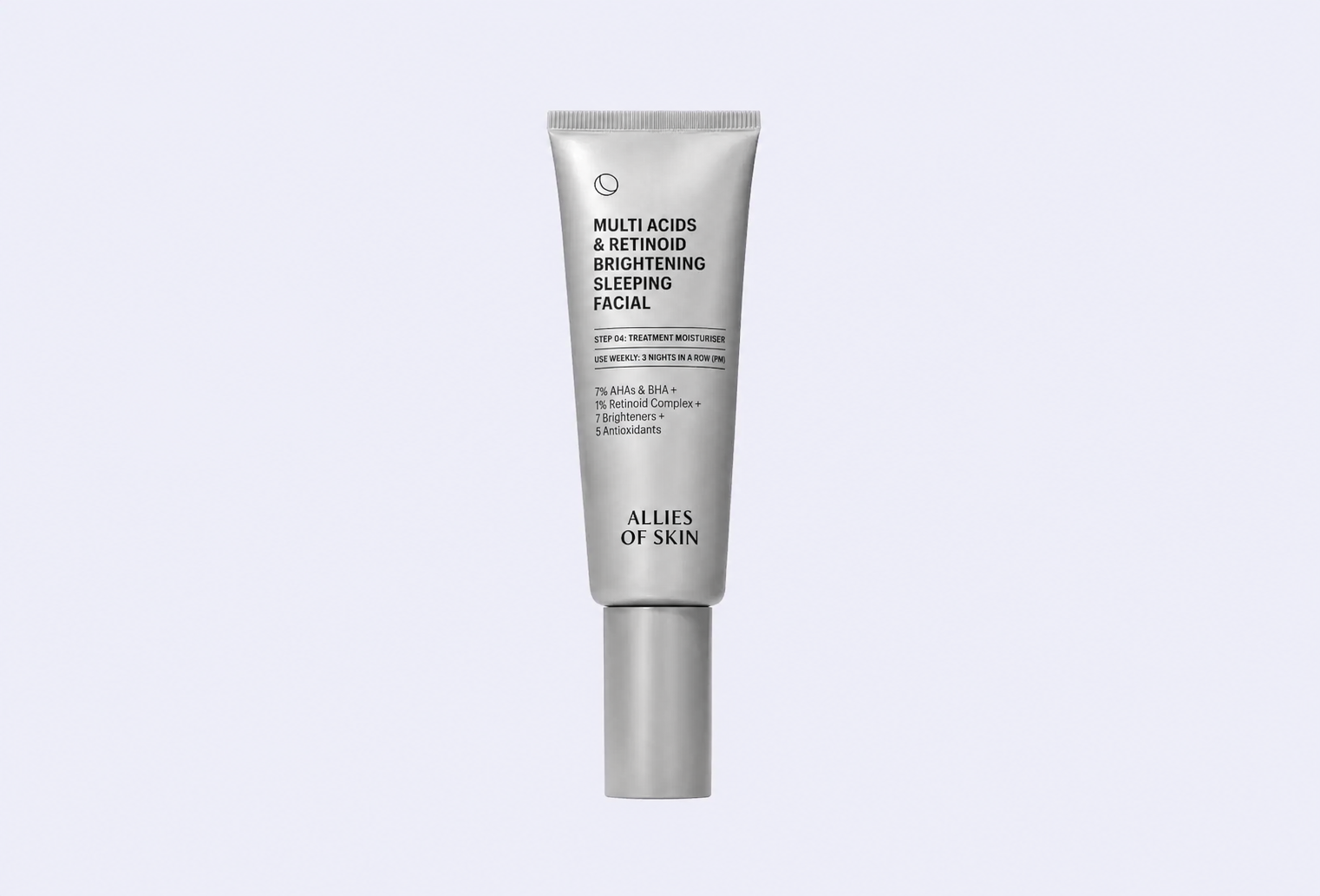 Ночной пилинг для лица ALLIES OF SKIN Multi Acids & Retinoid Brightening Sleeping Facial