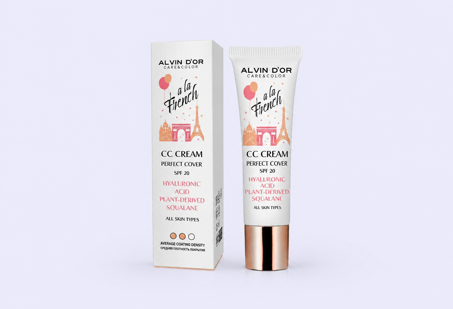 Тональный СС-крем ALVIN D'OR CC cream