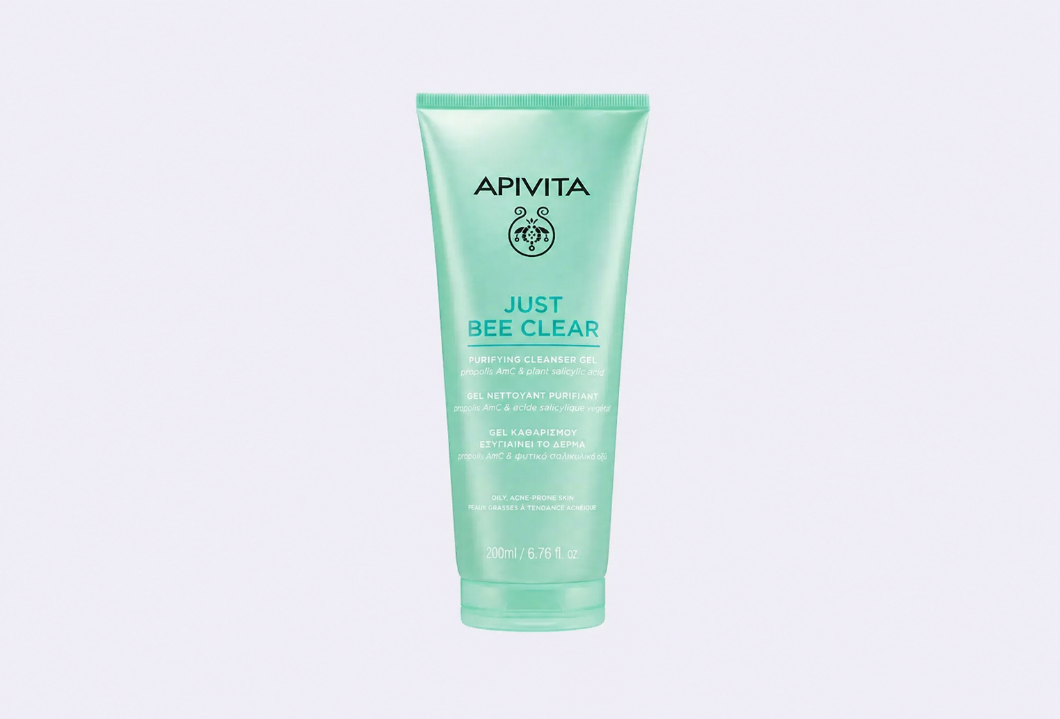 Очищающий гель для лица и тела APIVITA JUST BEE CLEAR PURIFYING