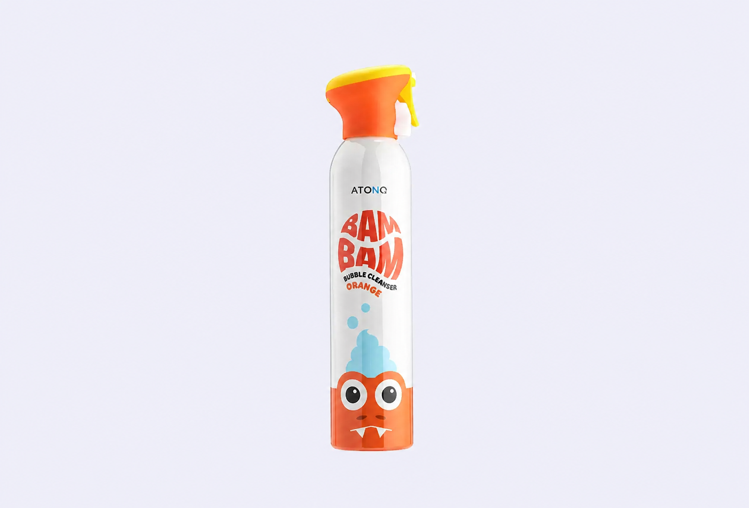 Детское средство для умывания лица и тела ATONO2 BAM BAM BUBBLE CLEANSER ORANGE