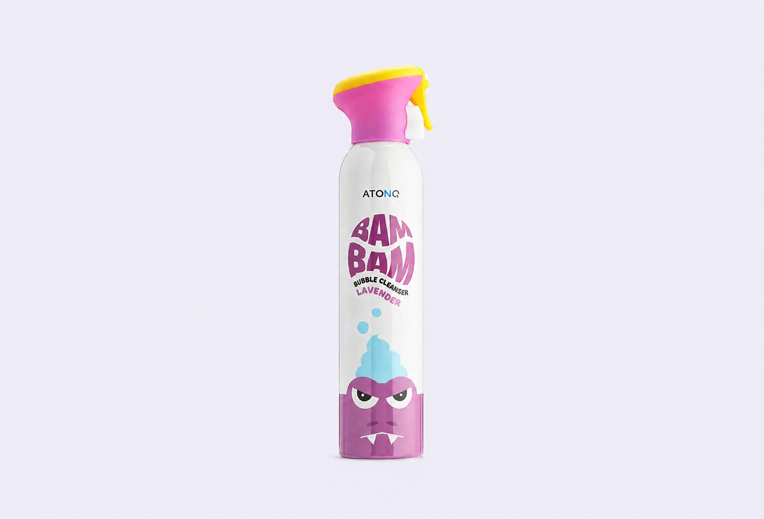 Детское средство для умывания лица и тела ATONO2 BAM BAM BUBBLE CLEANSER LAVENDER