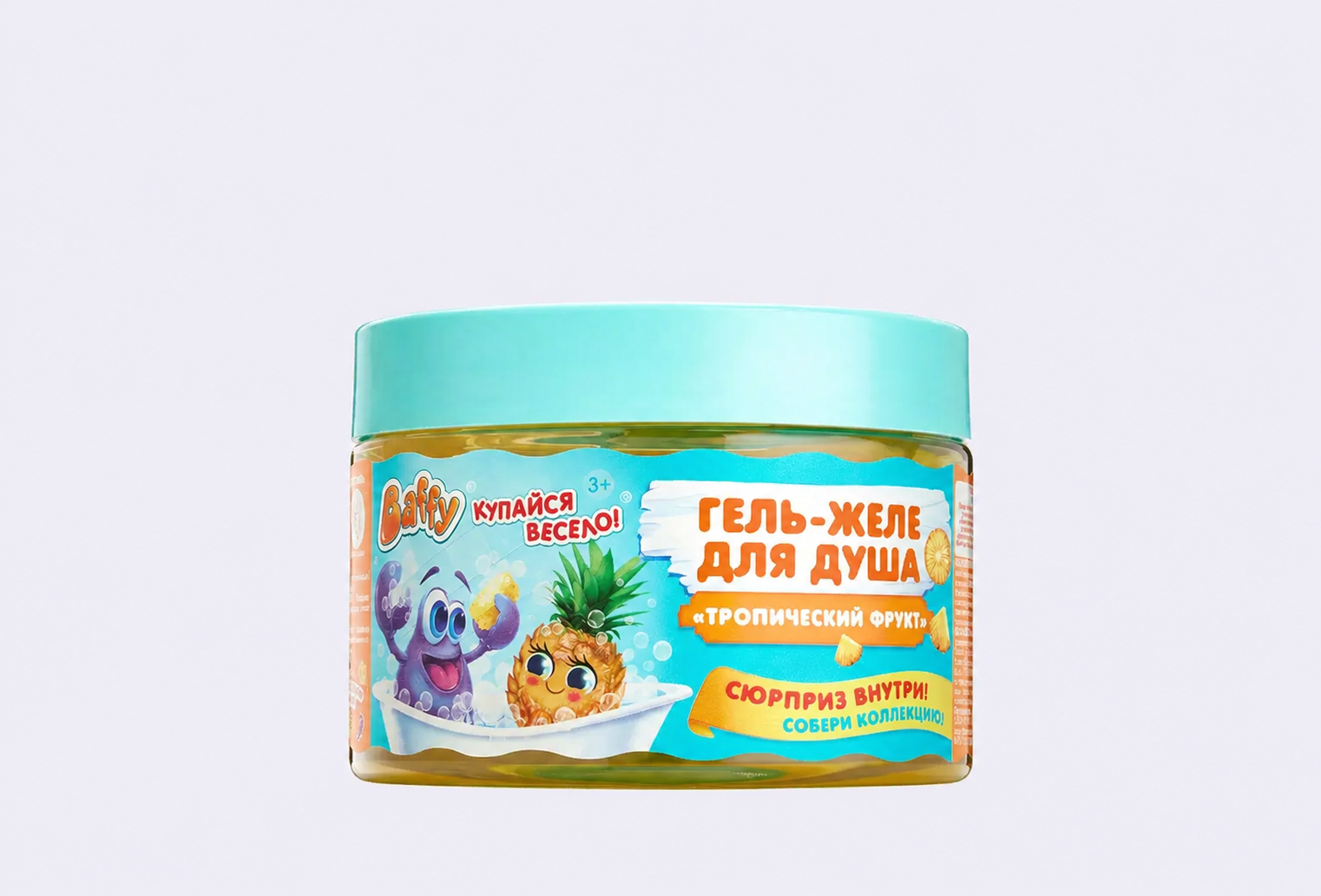 Детский Гель-желе для душа BAFFY Тропический фрукт
