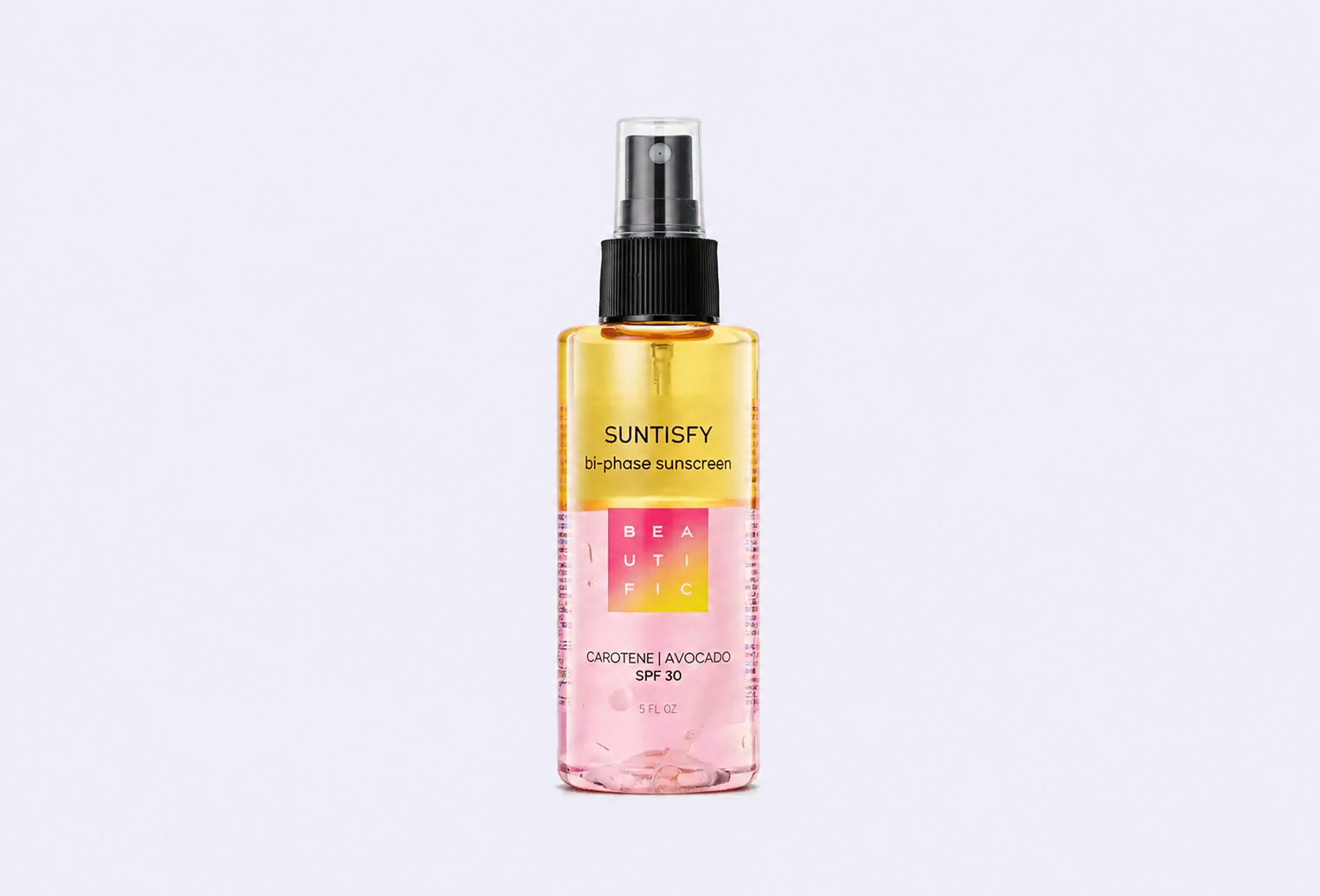Двухфазное солнцезащитное средство SPF 30 BEAUTIFIC SUNTISFY