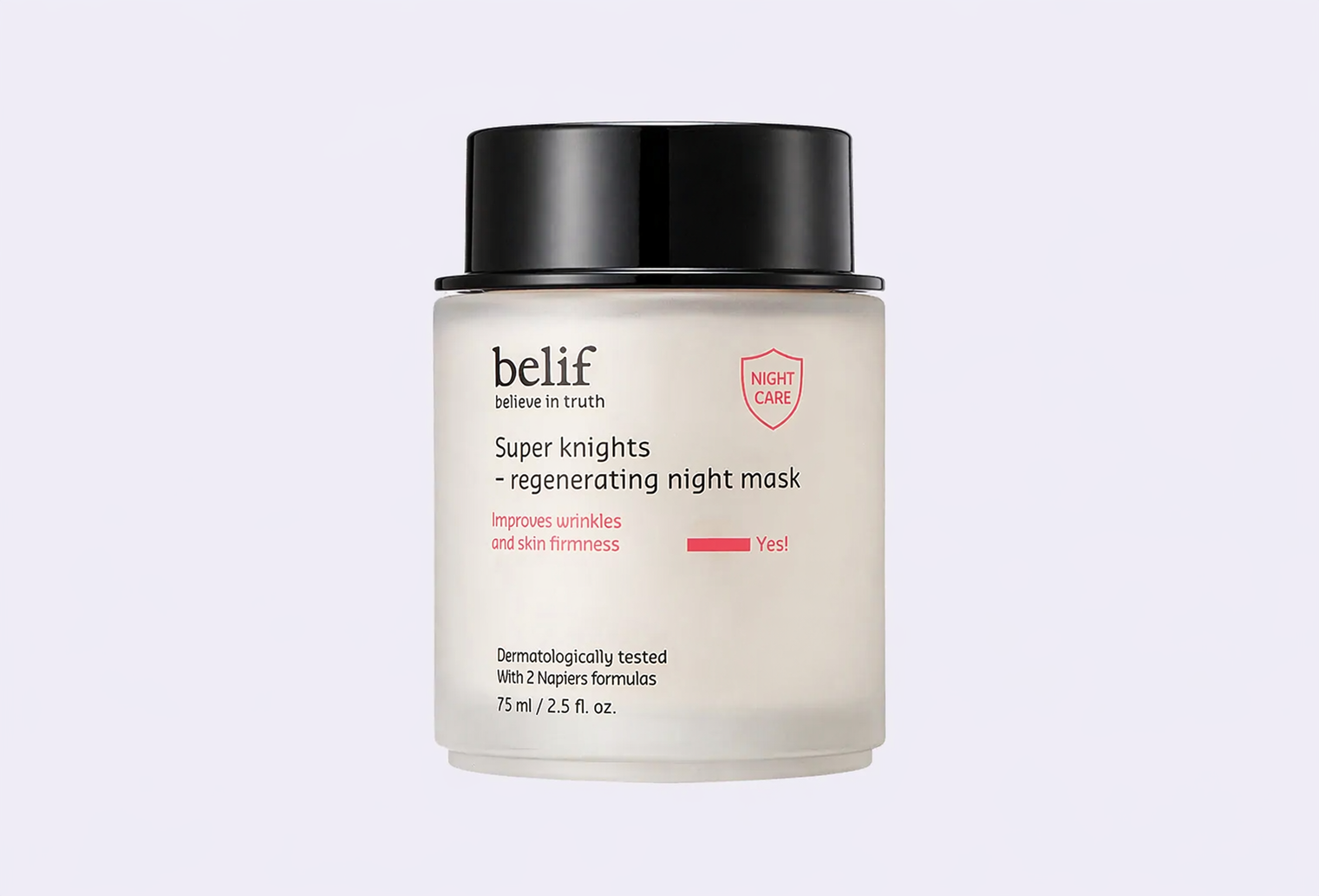 Ночная маска для лица BELIF Super knights