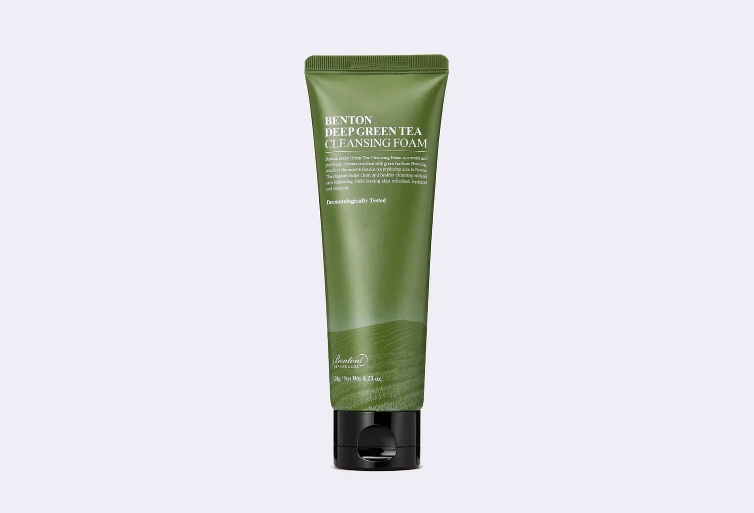 Пенка для очищения лица BENTON Deep Green Tea Cleansing Foam