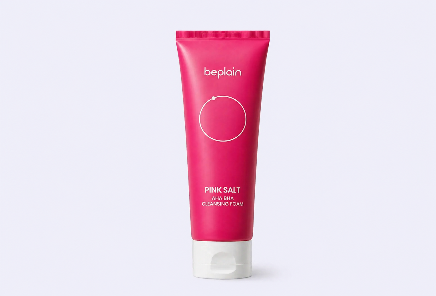 Отшелушивающая пенка для умывания лица BEPLAIN Pink salt aha bha cleansing foam