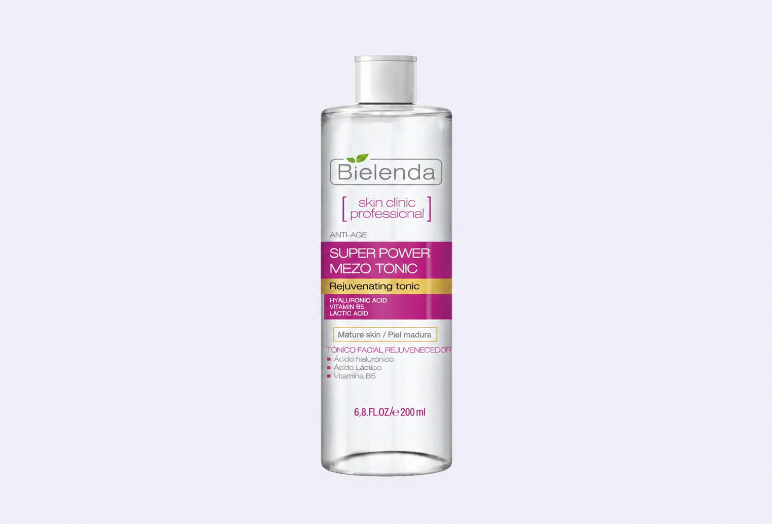 Омолаживающий Тоник для лица BIELENDA SKIN CLINIC PROFESSIONAL