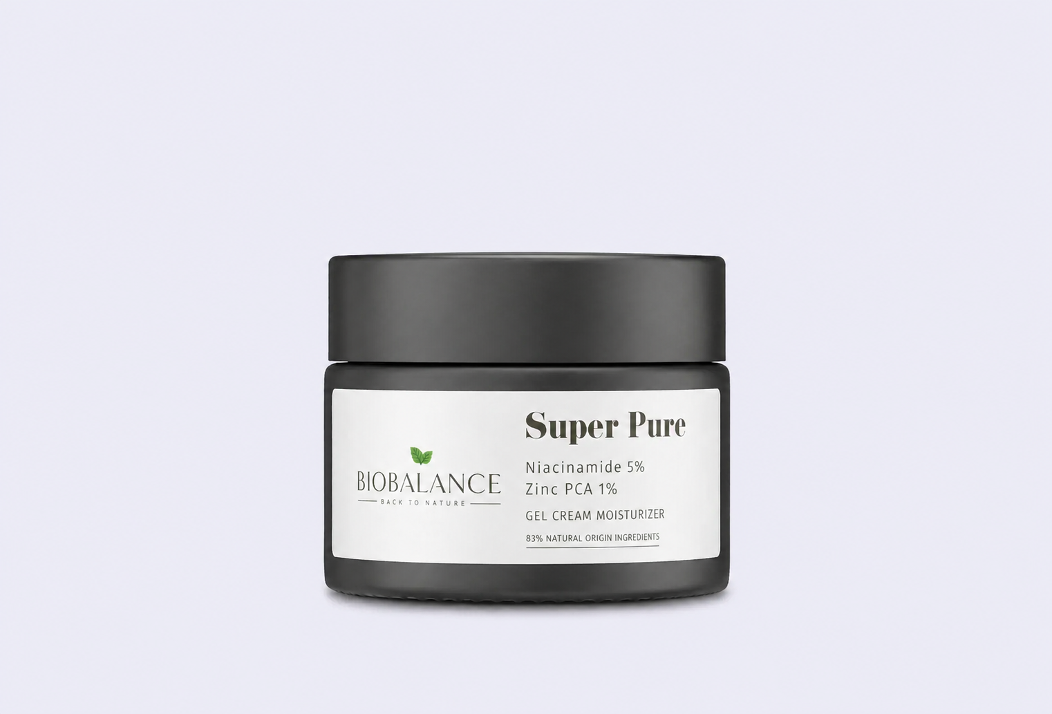 Гель-крем для лица BIOBALANCE NIACINAMIDE 5% PLUS ZINC 1% GEL CREAM