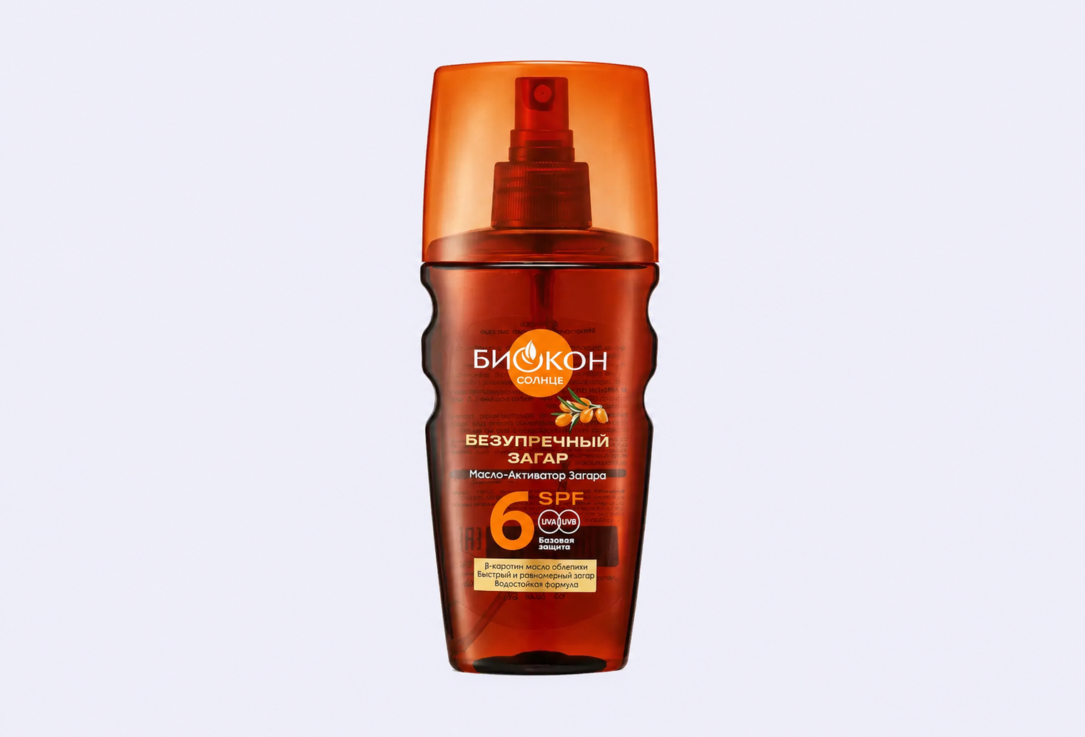 Масло-активатор загара для тела SPF 6 БИОКОН Tan-Activating Oil