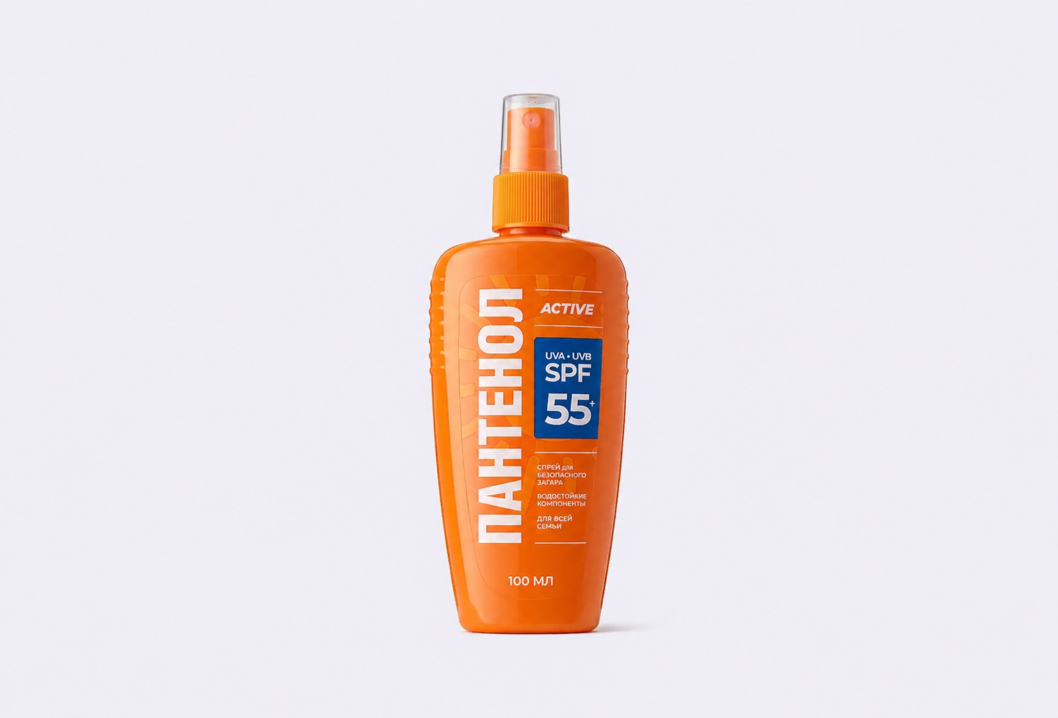 Спрей для загара SPF 55 БИОКОН Безопасный загар для всей семьи