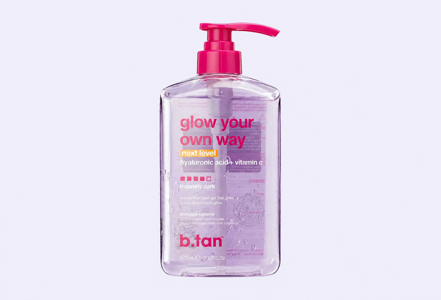 Гель-автозагар для тела B.TAN glow your own way next level