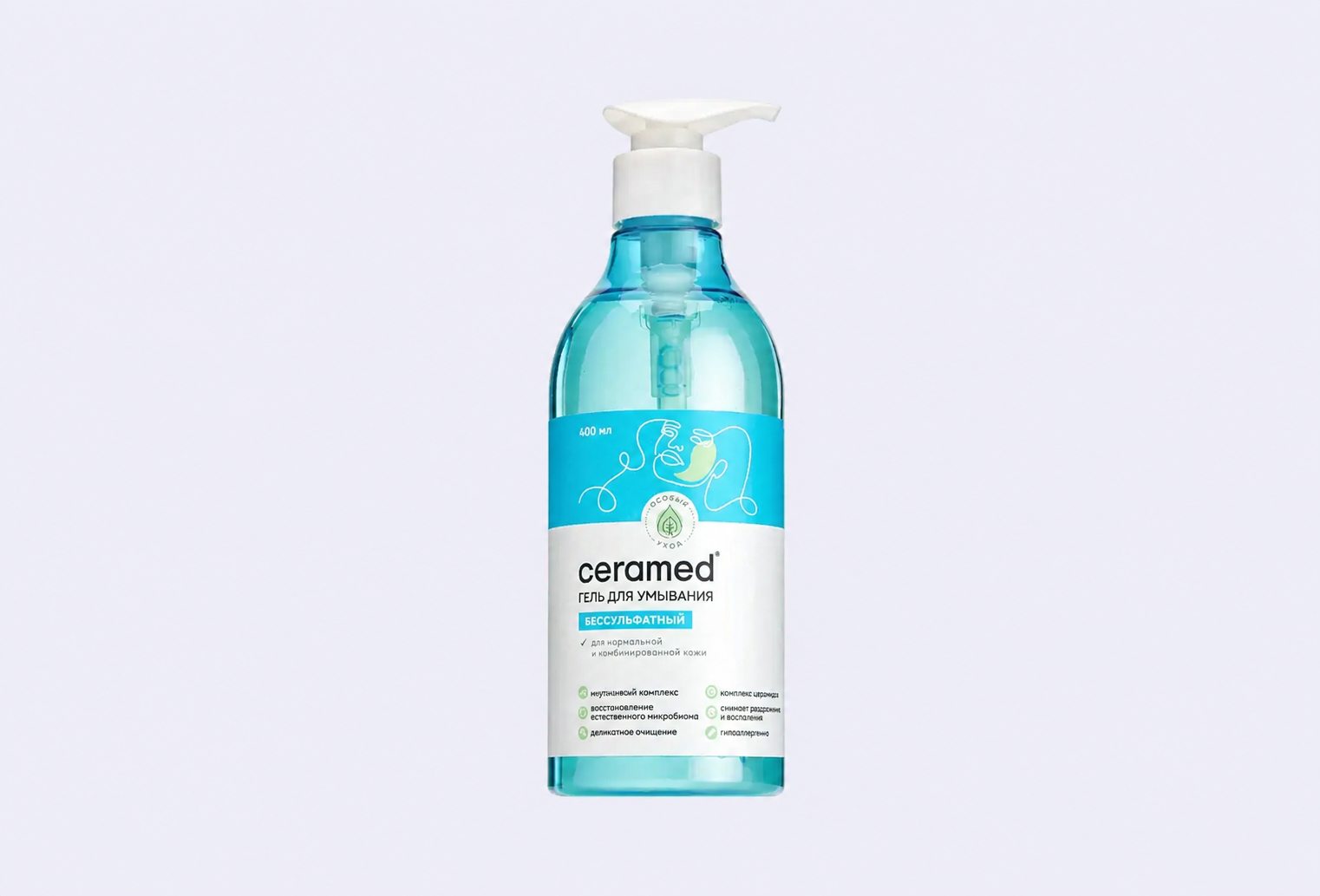 Гель для умывания CERAMED Sulfate free