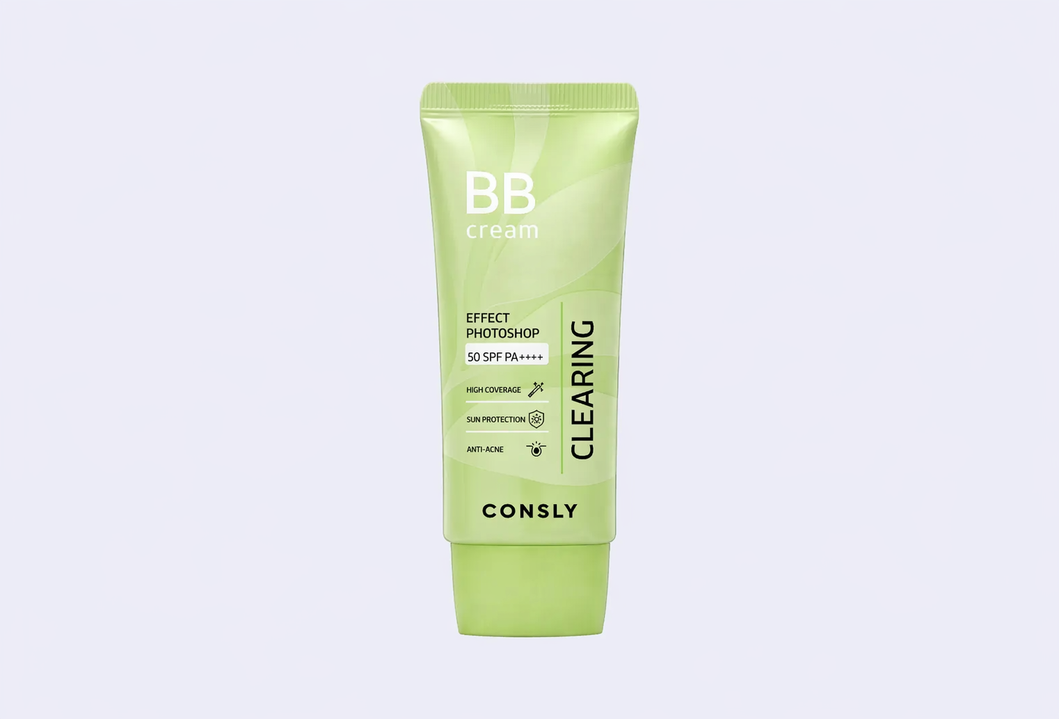 Матирующий BB-крем для лица SPF50/PA++++ CONSLY С эффектом фотошопа