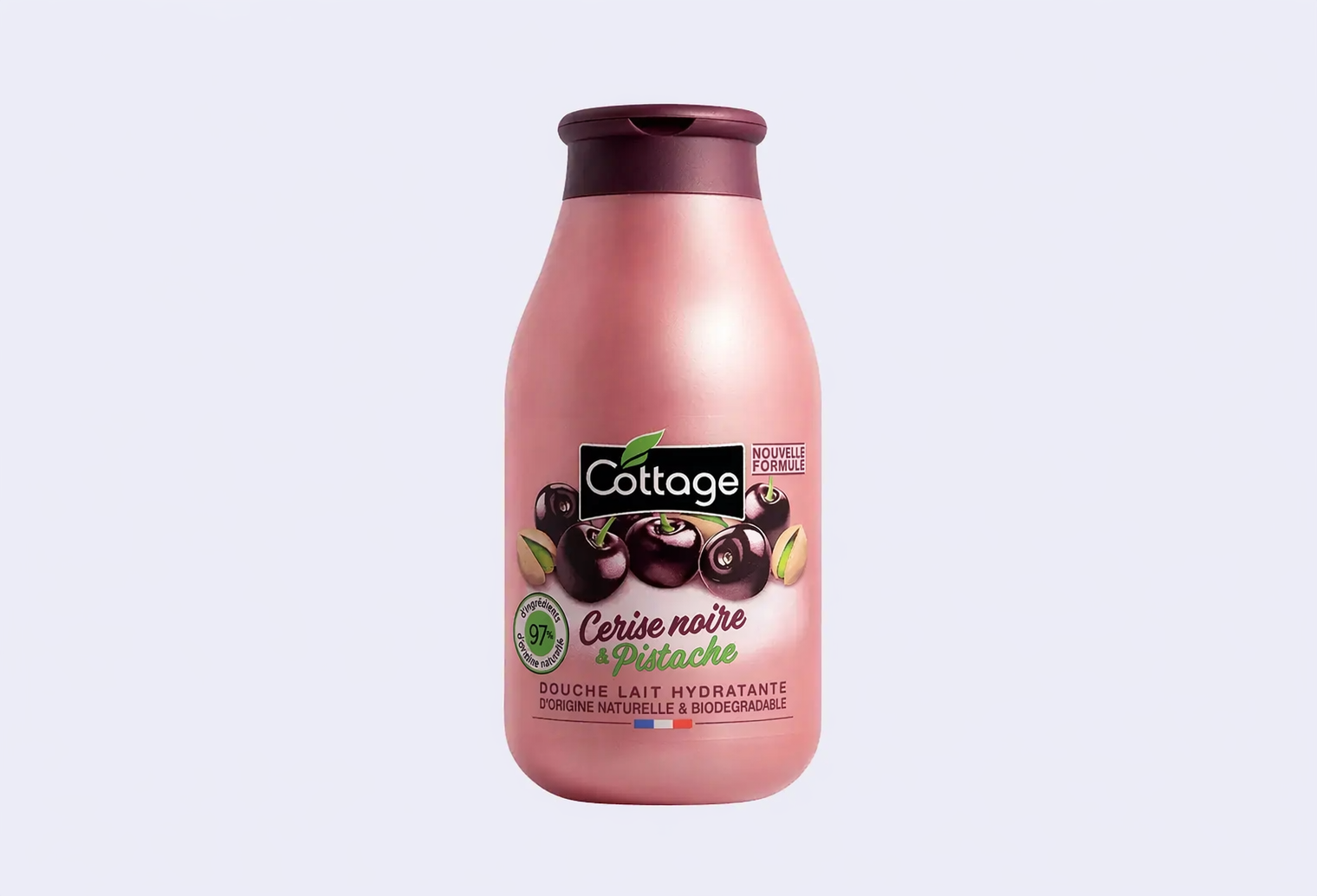 Молочко для душа COTTAGE Cerise Noire & Pistache