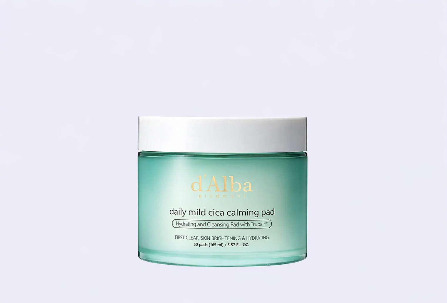 Двусторонние тонер-пэды для лица D'ALBA Daily Mild Cica Calming Pad
