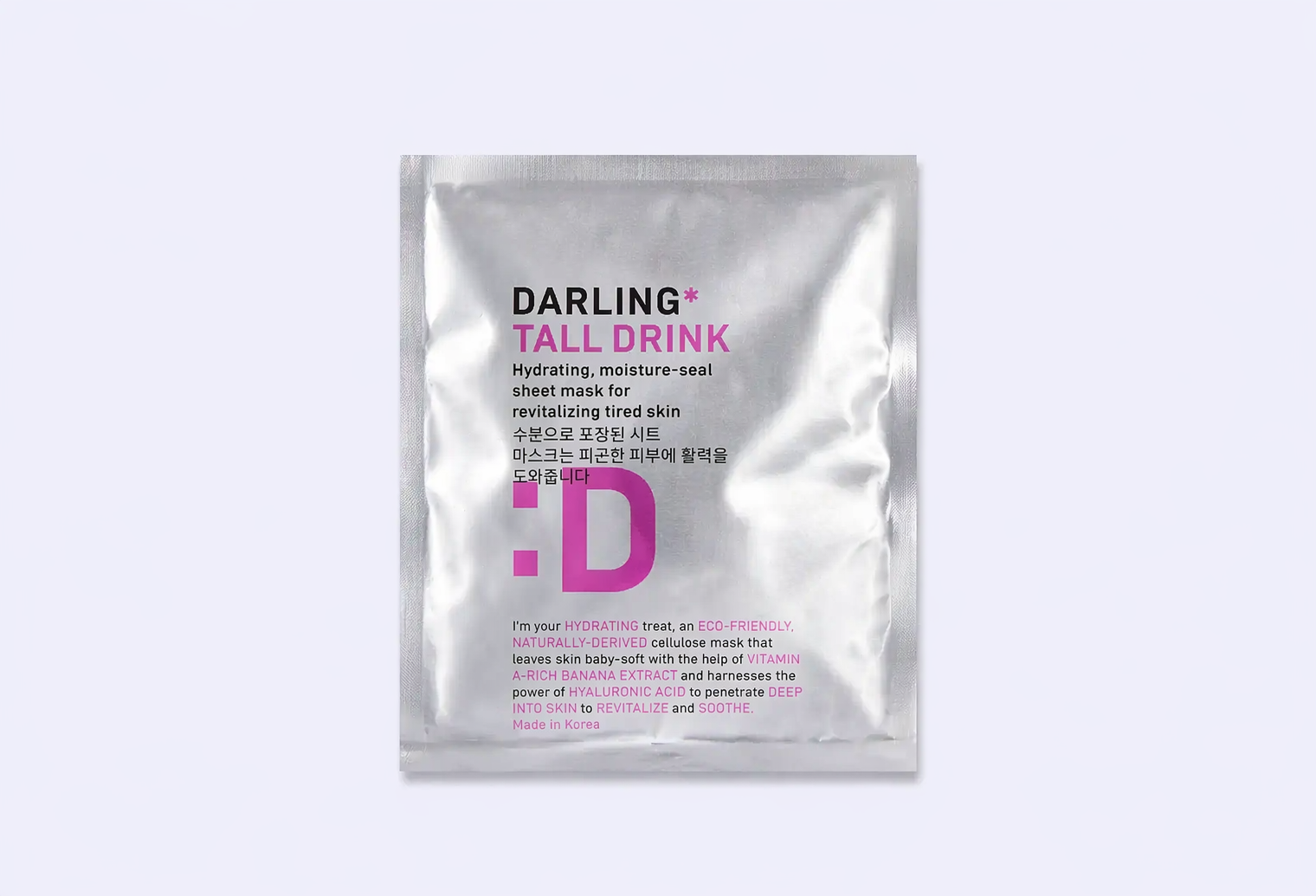 Тканевая маска DARLING Tall Drink