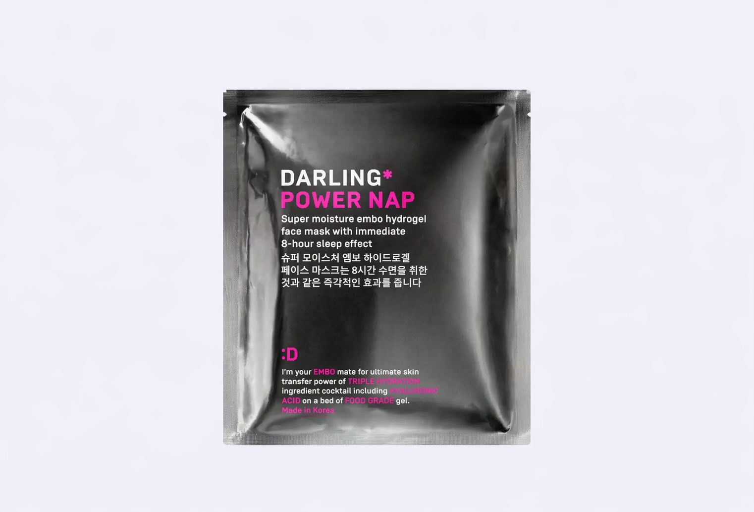 Гидрогелевая маска DARLING Power Nap SUPER MOISTURE EMBO HYDROGEL MASK