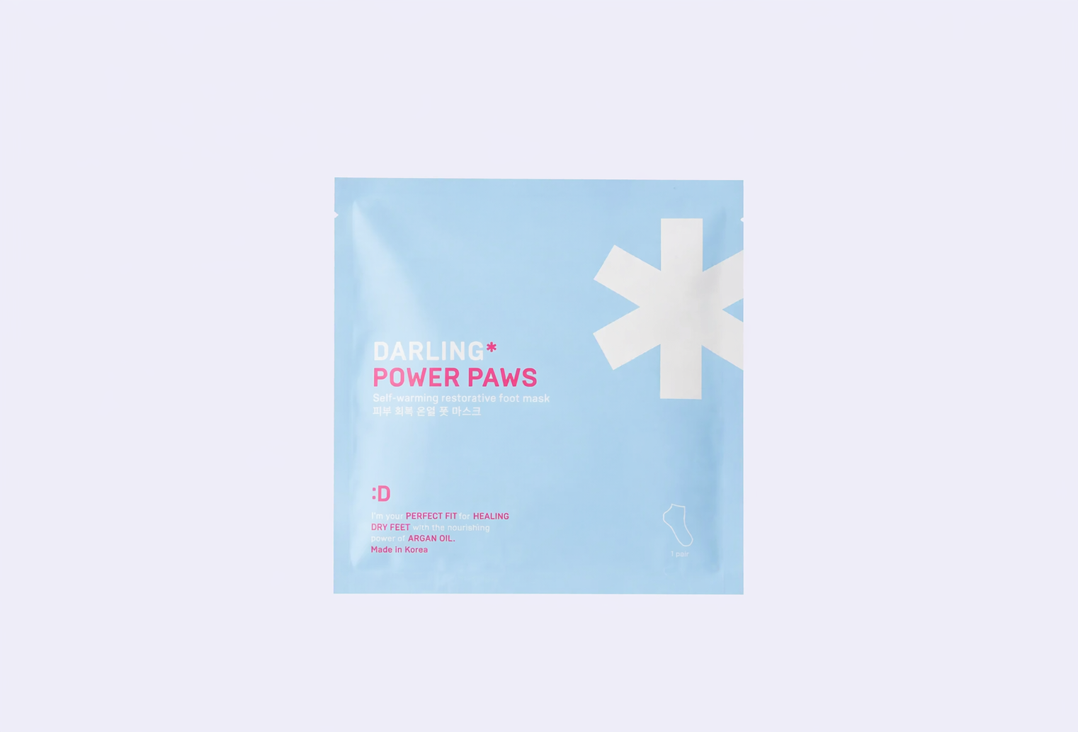Маска для ног DARLING POWER PAWS