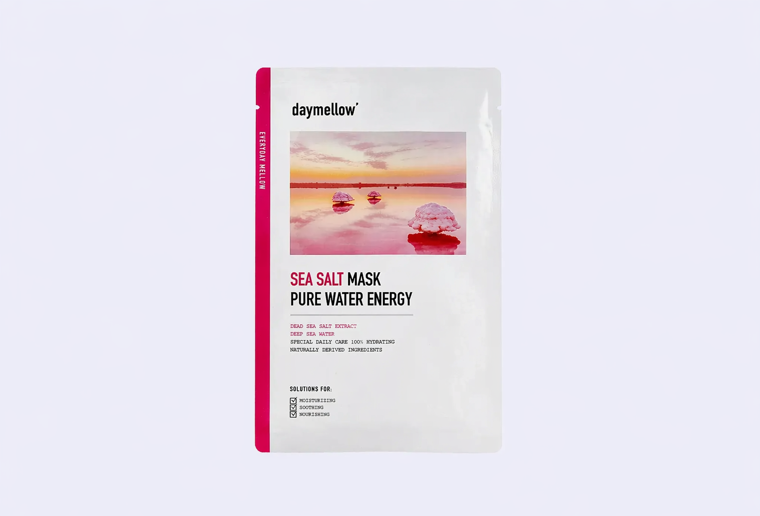 Тканевая маска для лица DAYMELLOW' SEA SALT MASK PURE WATER ENERGY