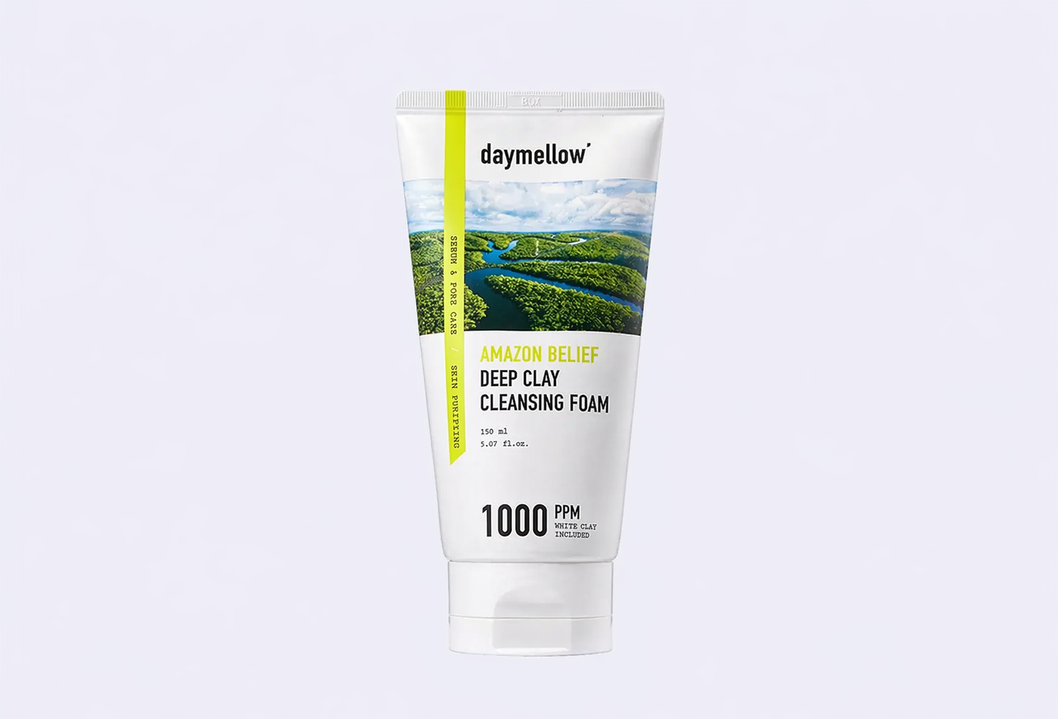 Очищающая пенка для лица DAYMELLOW' AMAZON BELIEF DEEP CLAY CLEANSING FOAM