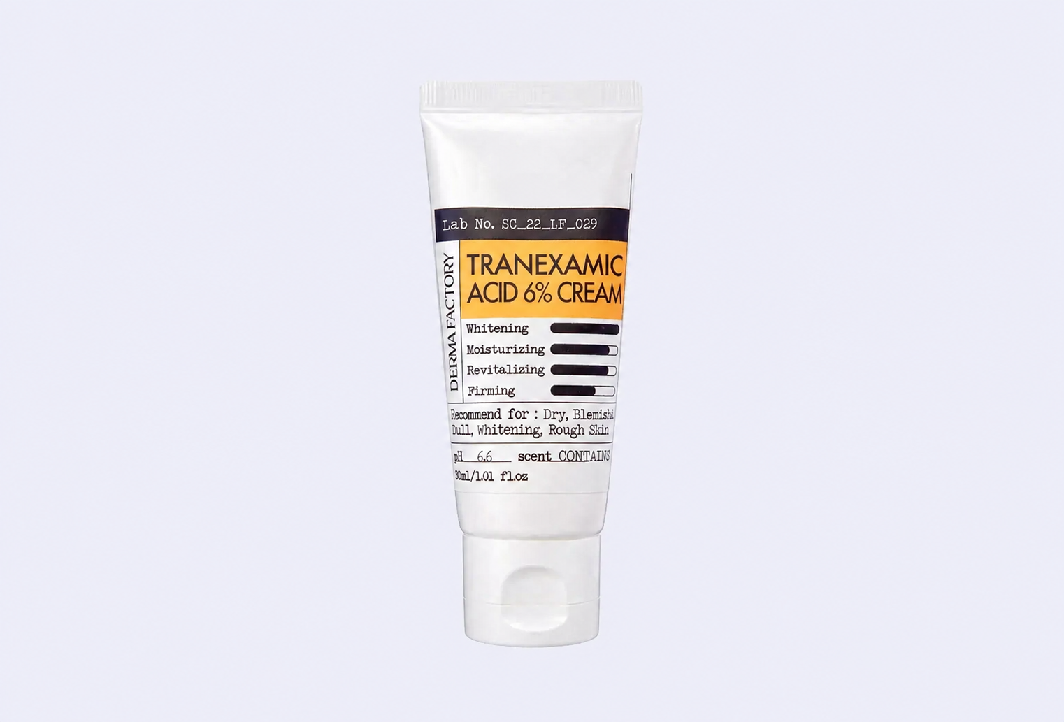 Крем для лица DERMA FACTORY TRANEXAMIC ACID 6% CREAM