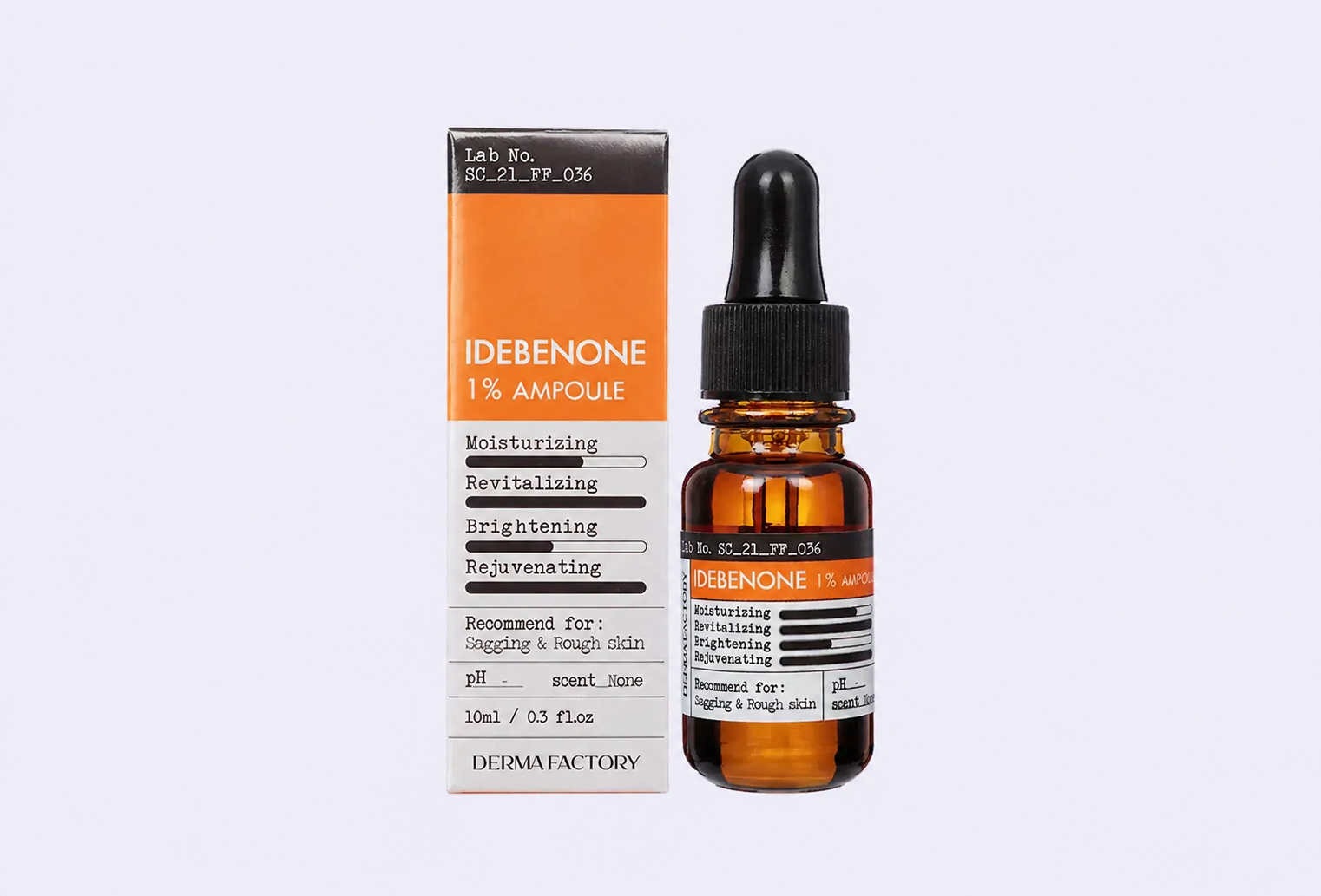 Сыворотка для лица DERMA FACTORY Idebenone 1% Ampoule