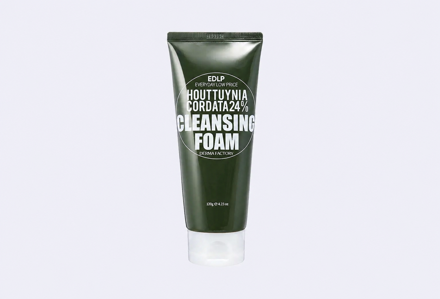 Пенка для лица DERMA FACTORY Houttuynia Cordata 24% Cleansing Foam