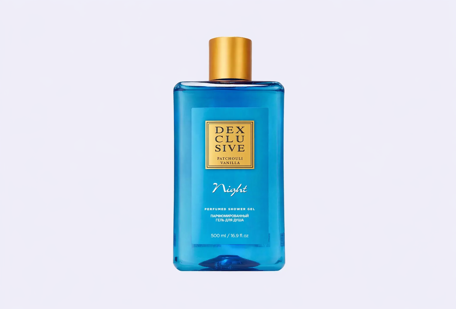 Парфюмированный гель для душа DEXCLUSIVE Night Patchouli Vanilla