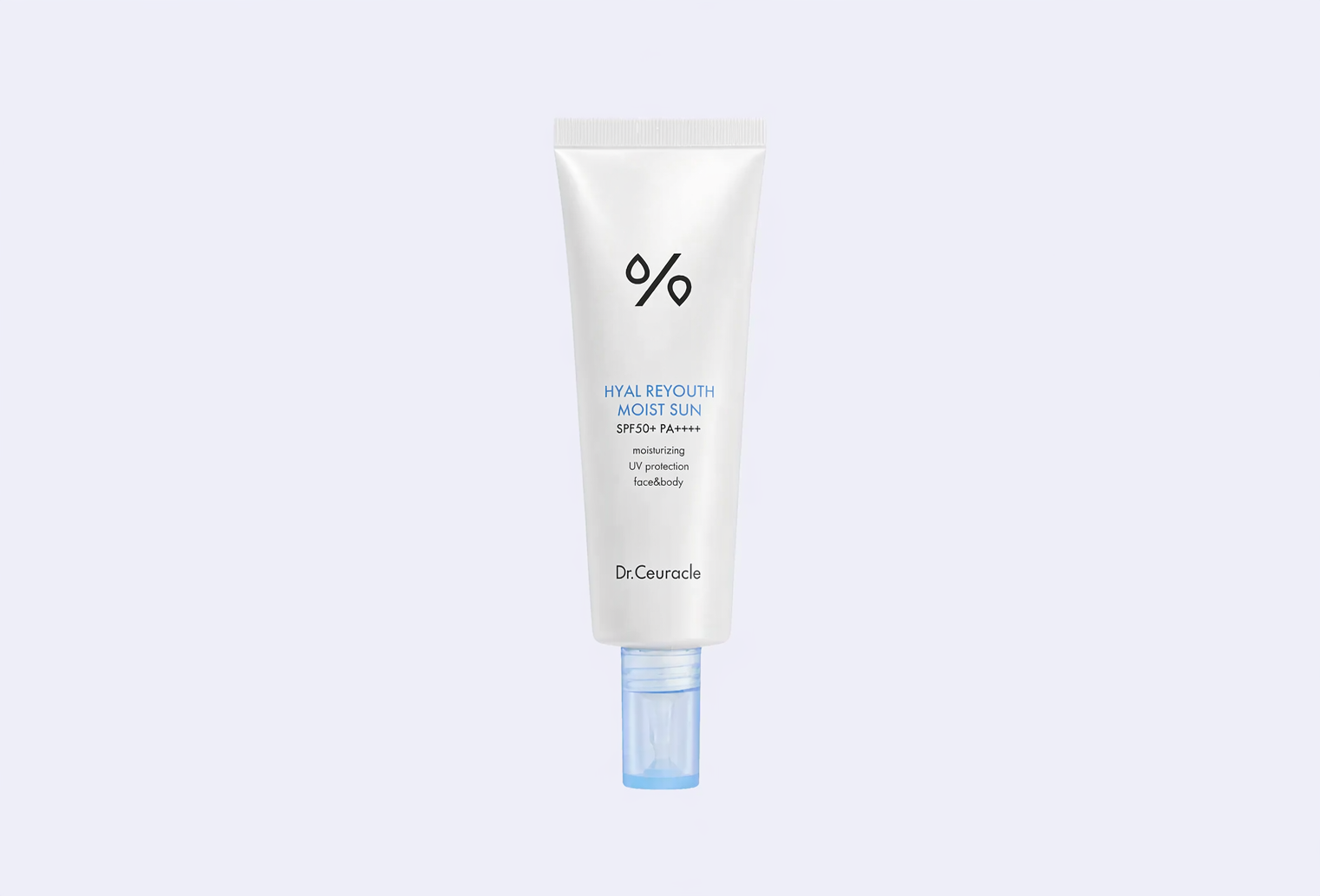 Солнцезащитный крем-гель для лица SPF50+ PA++++ DR. CEURACLE Hyal Reyouth Moist Sun