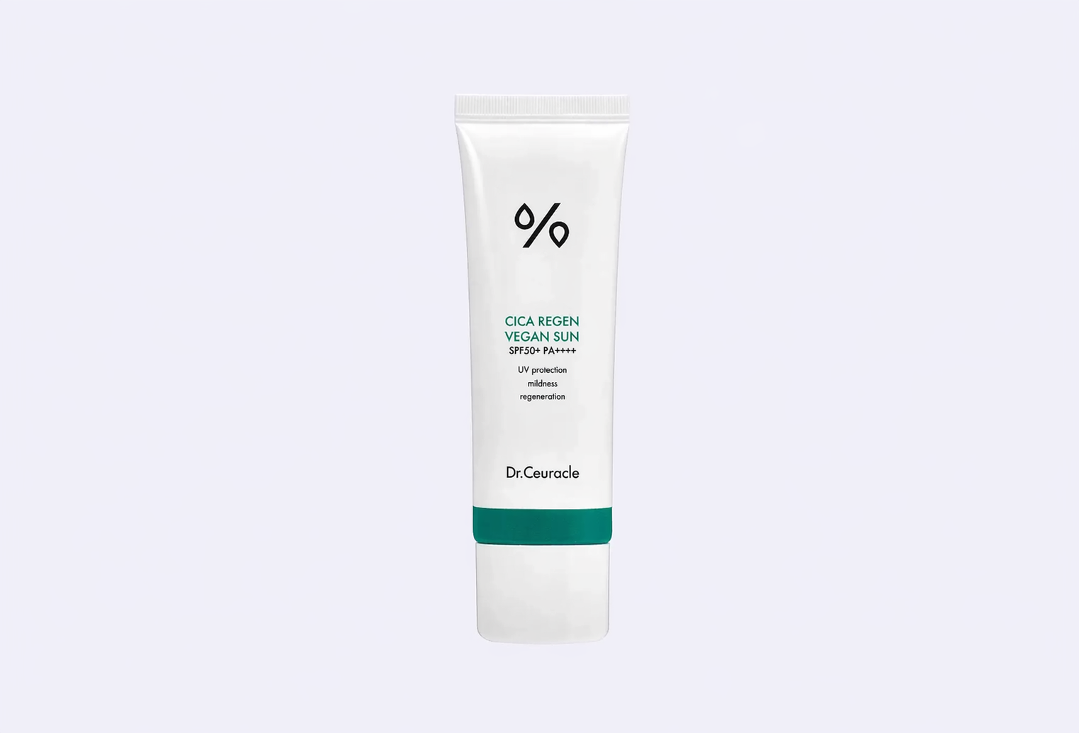 Солнцезащитный гель для лица SPF 50+ PA++++ DR. CEURACLE Cica Vegan Sun