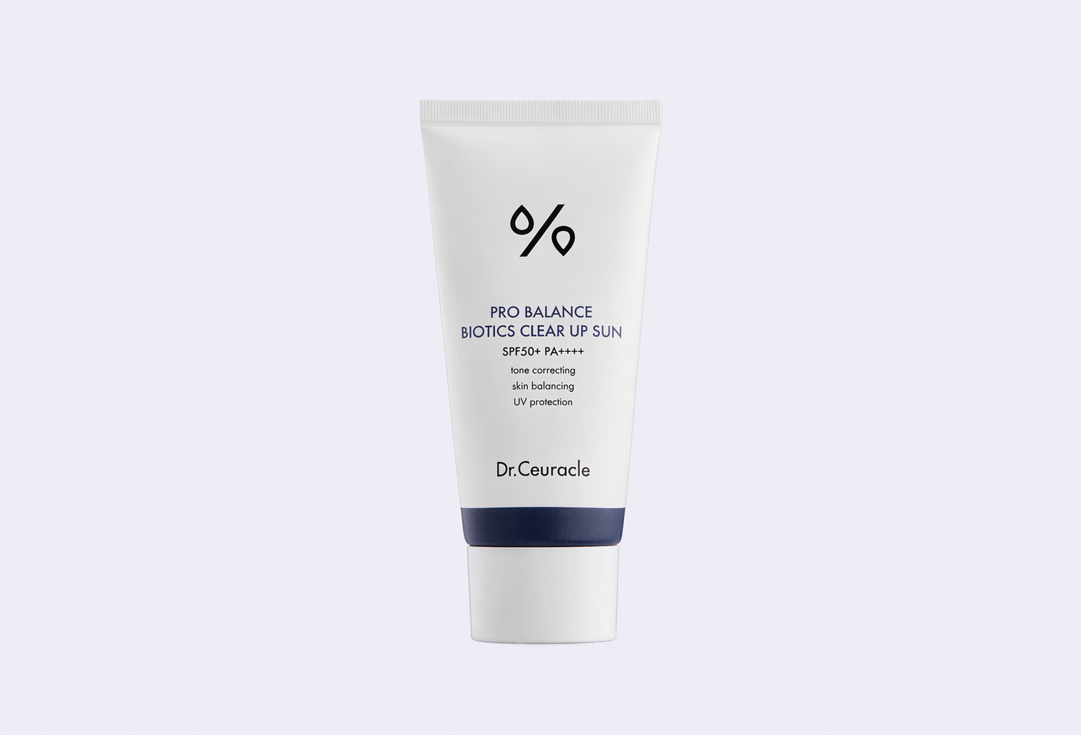 Солнцезащитный крем для лица SPF 50+ PA++++ DR. CEURACLE Pro Balance Clear