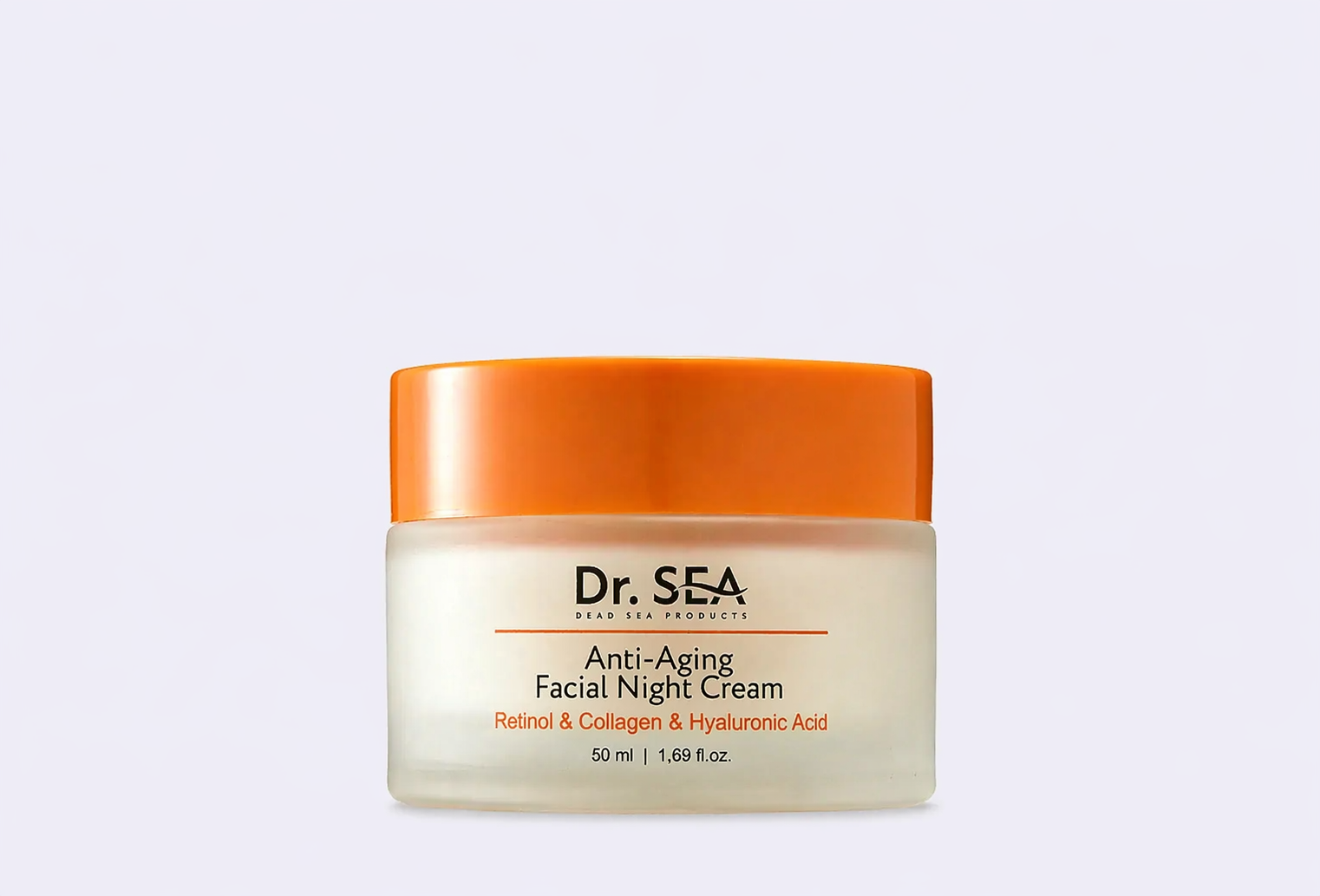 Ночной крем для лица DR.SEA ANTI-AGING RETINOL, COLLAGEN & HYALURONIC ACID