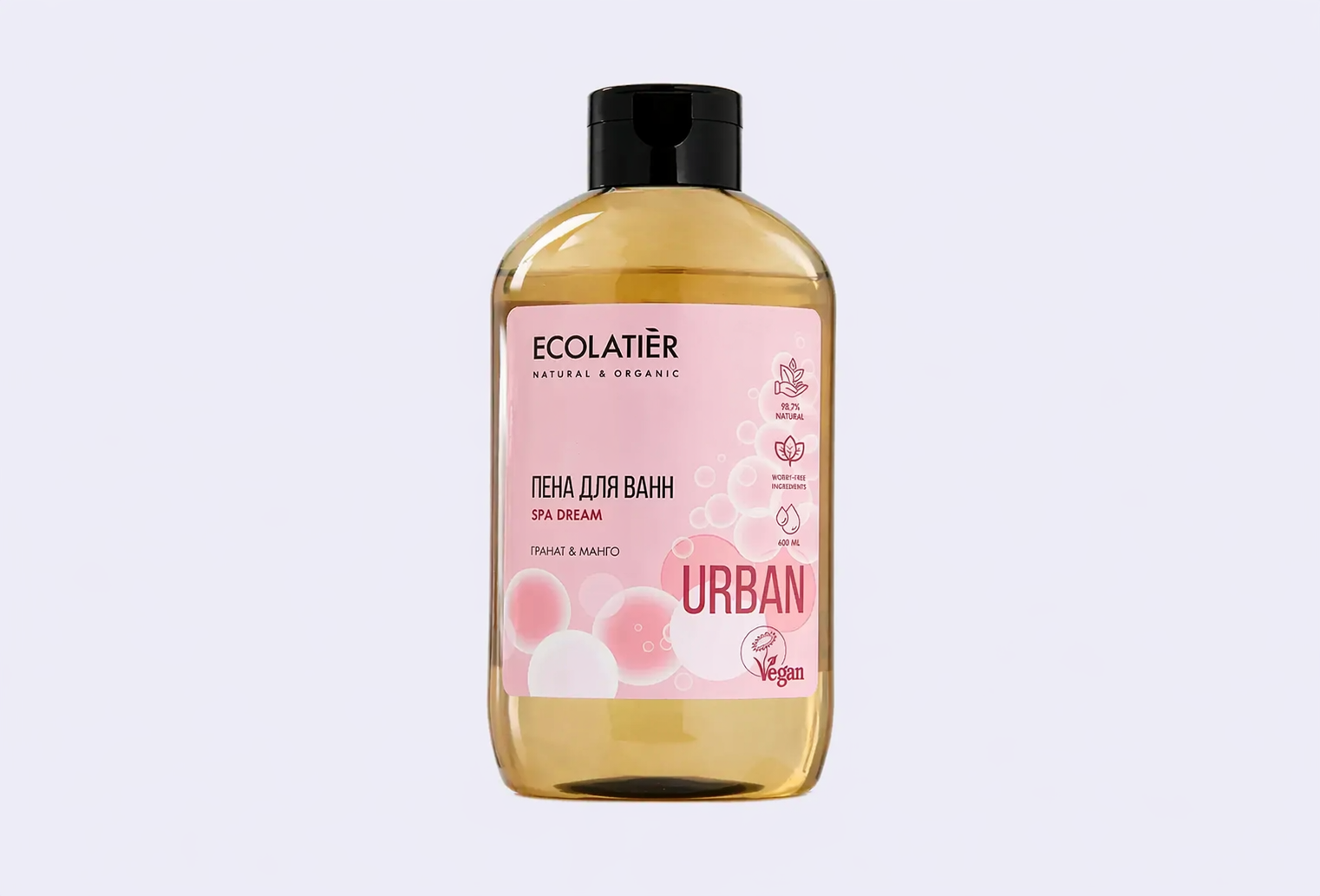 Пена для ванн ECOLATIER POMEGRANATE & MANGO
