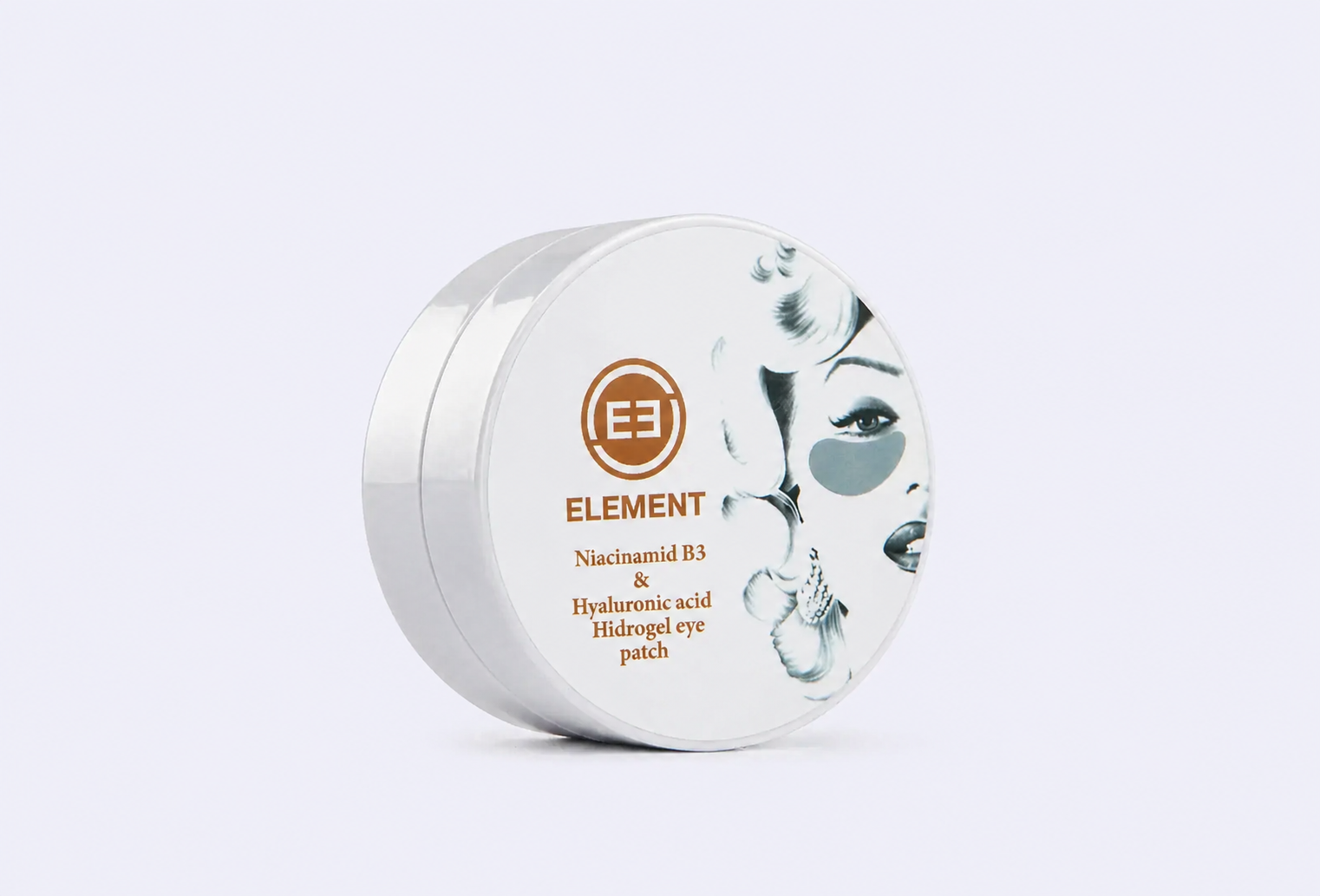 Гидрогелевые патчи BLUE ELEMENT Blue eye patches with niacinamide and hyaluronic acid