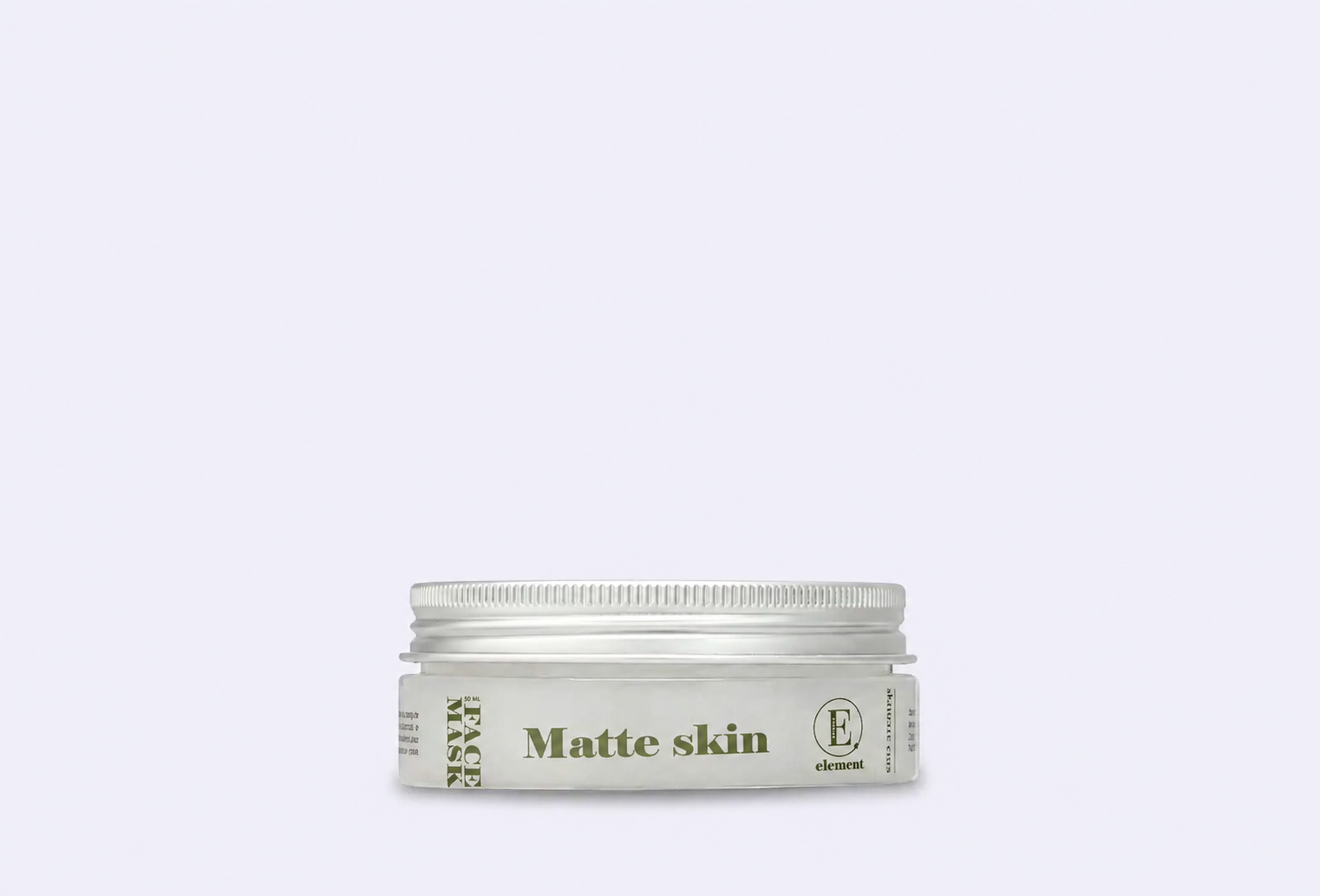 Очищающая маска для лица ELEMENT Cleansing and mattifying face mask