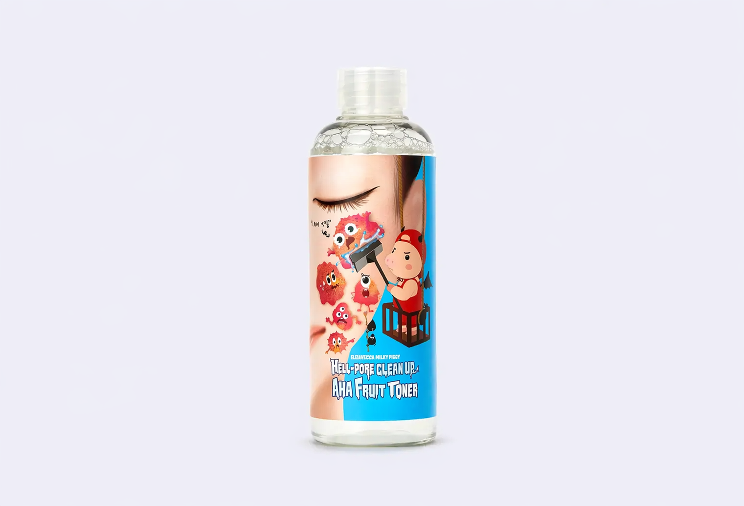 Тонер для лица ELIZAVECCA Milky Piggy Hell-Pore Clean Up AHA Fruit Toner