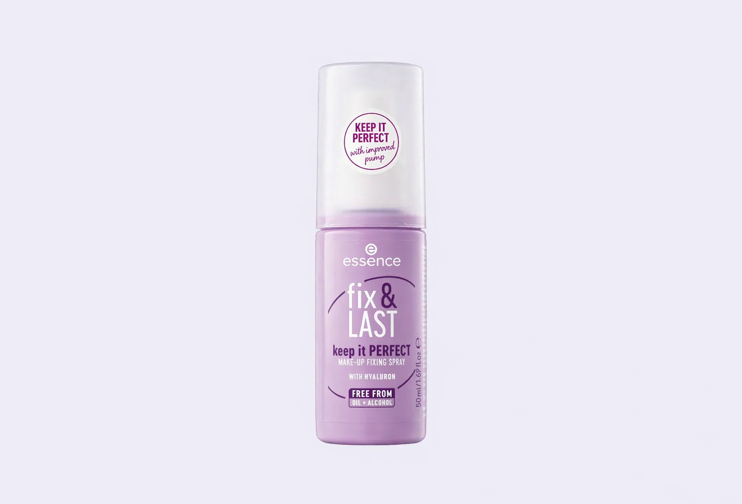Фиксирующий спрей для лица ESSENCE Fix & last keep it perfect make-up fixing spray