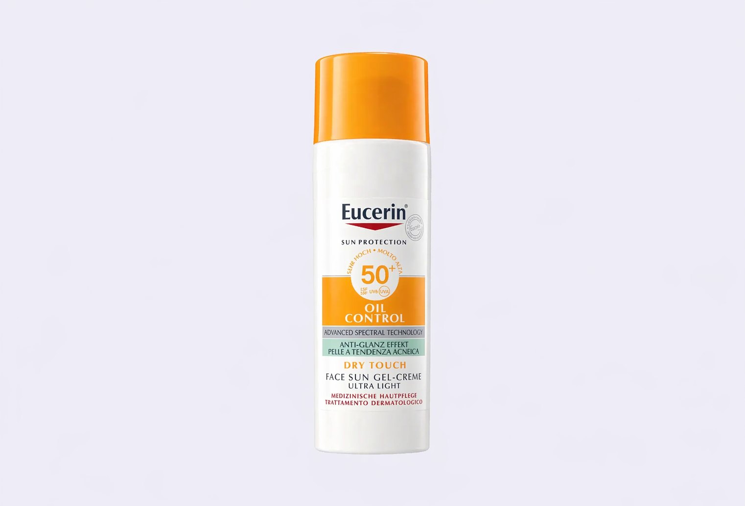 Солнцезащитный гель-крем для лица SPF 50+ EUCERIN Sun protection