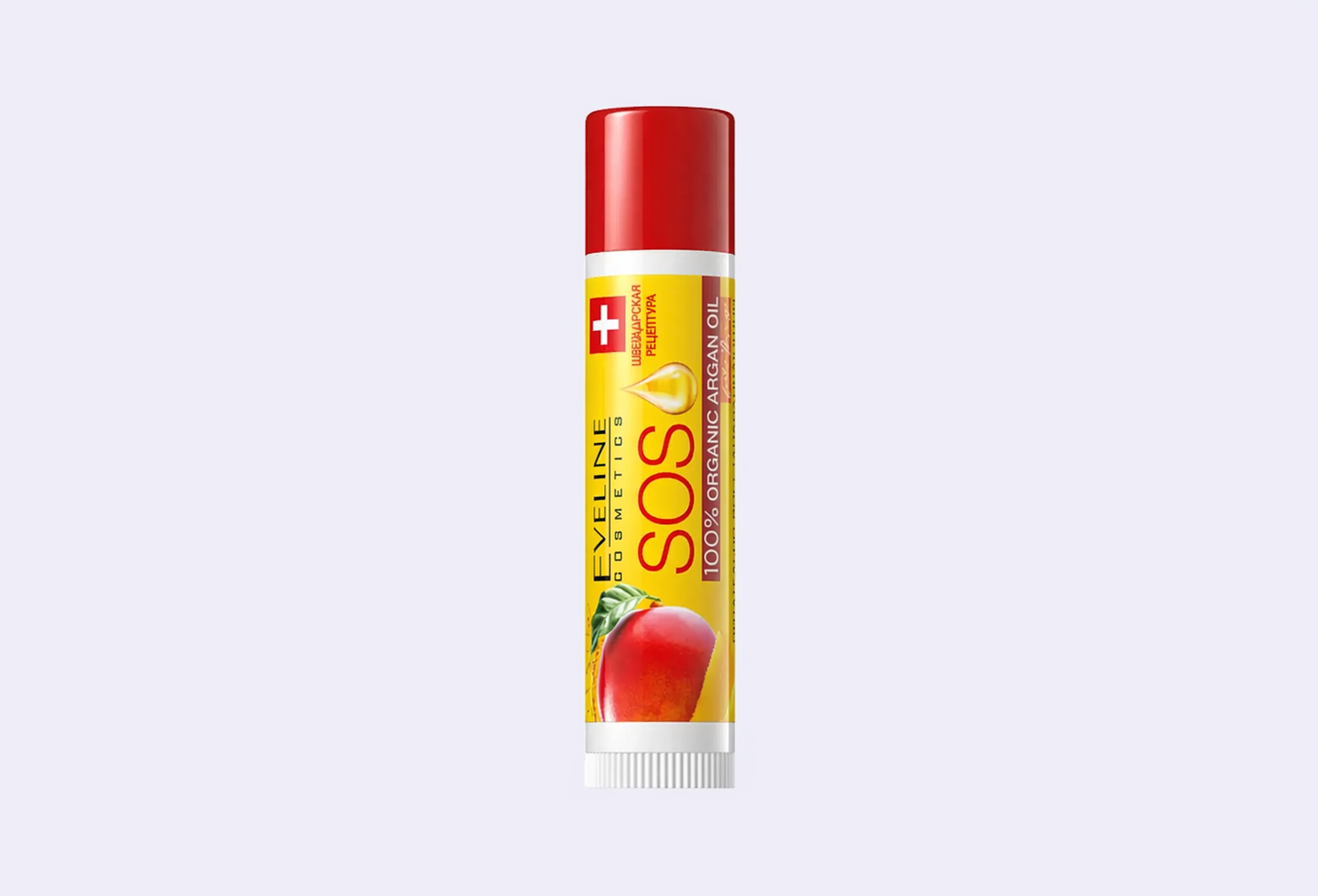 SOS - бальзам для губ EVELINE Argan Oil Exotic Mango