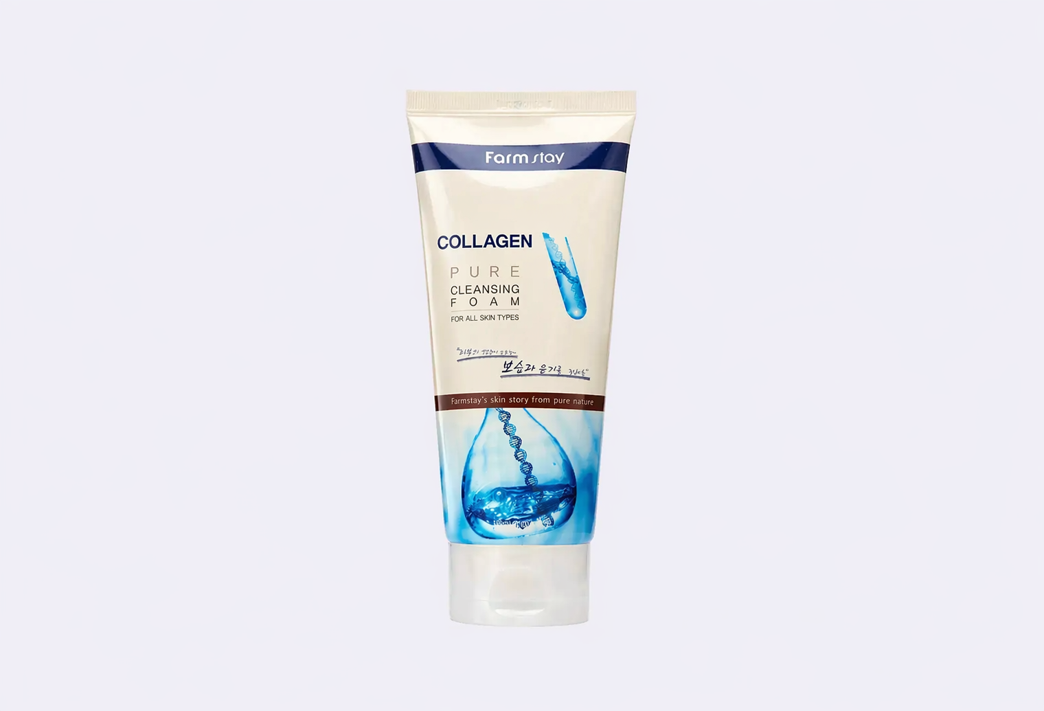 Пенка для умывания FARM STAY COLLAGEN PURE CLEANSING FOAM