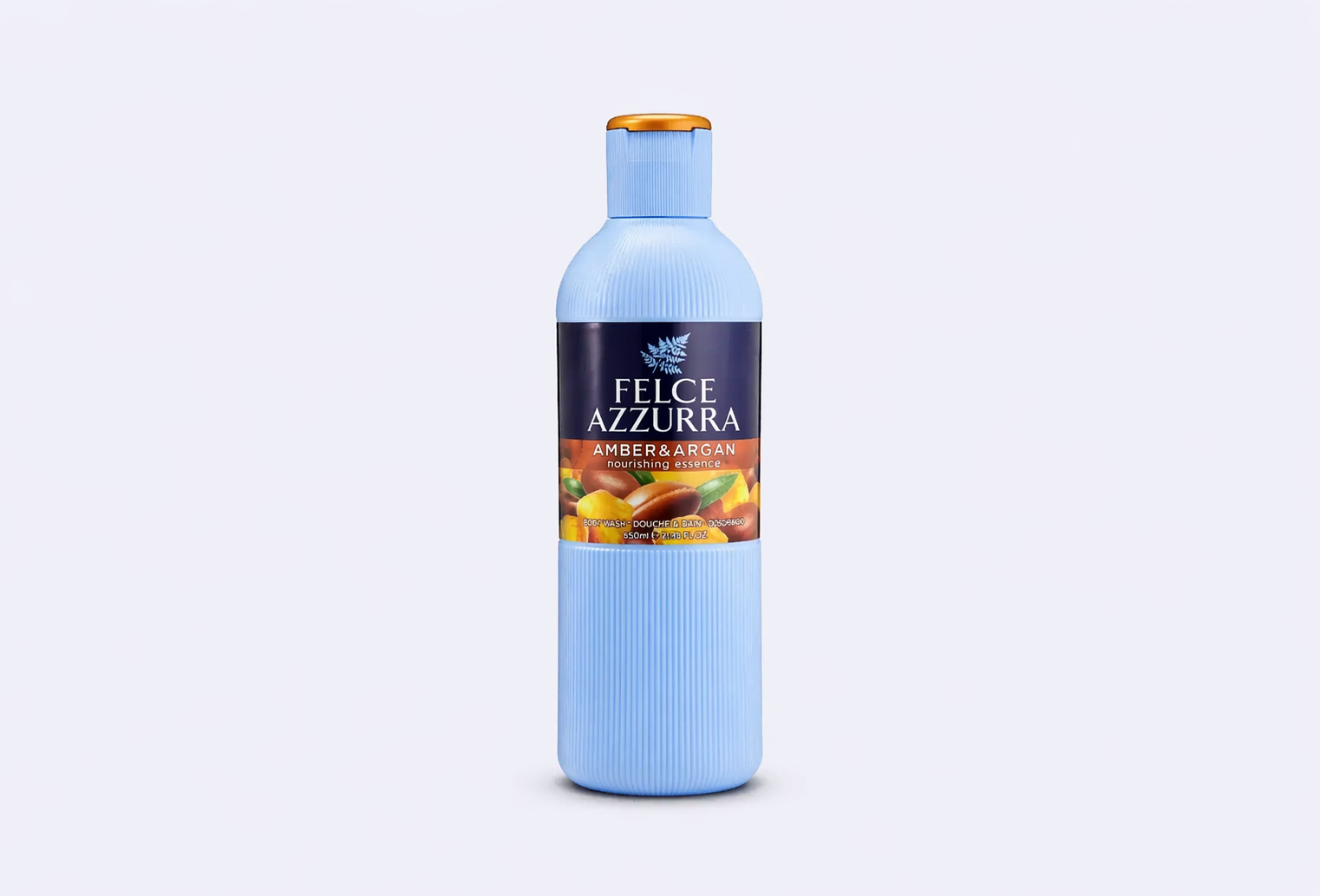 Парфюмированный гель для ванны и душа FELCE AZZURRA Amber & Argan nourishing essence
