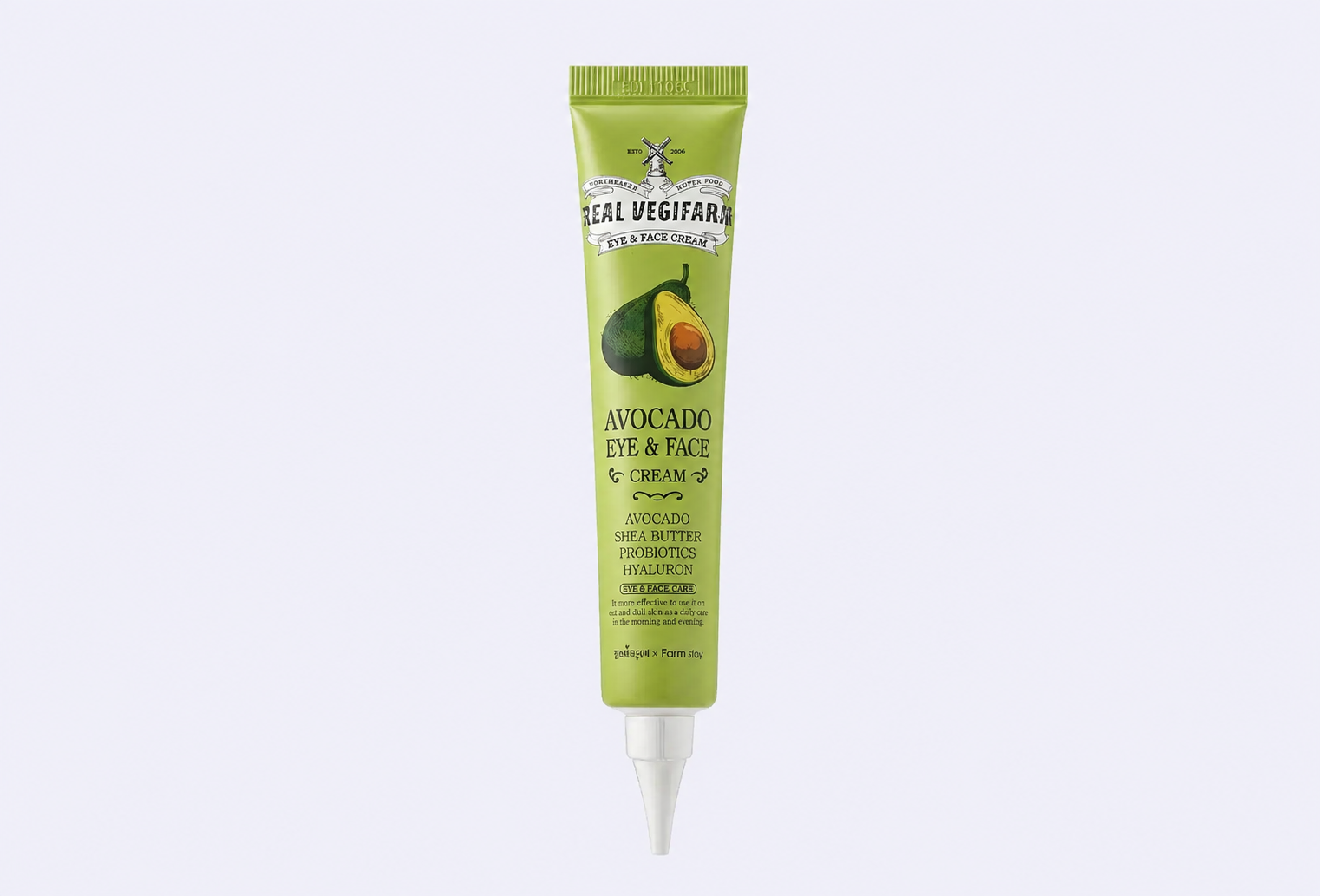 Крем для кожи лица и вокруг глаз FOR THE SKIN BY LAB Avocado eye & face cream