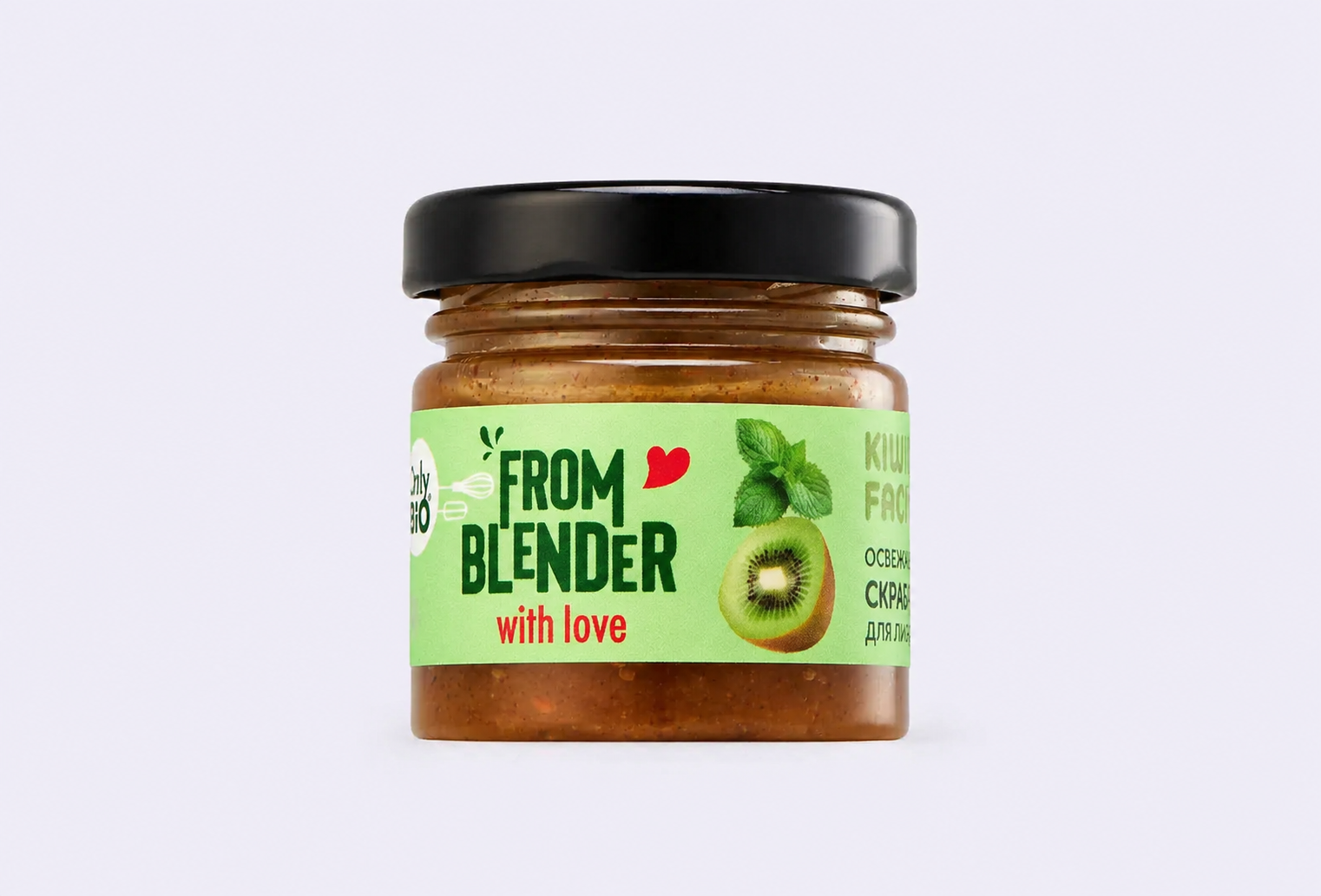 Скраб-маска для лица FROM BLENDER WITH LOVE Refreshing & moisturizing