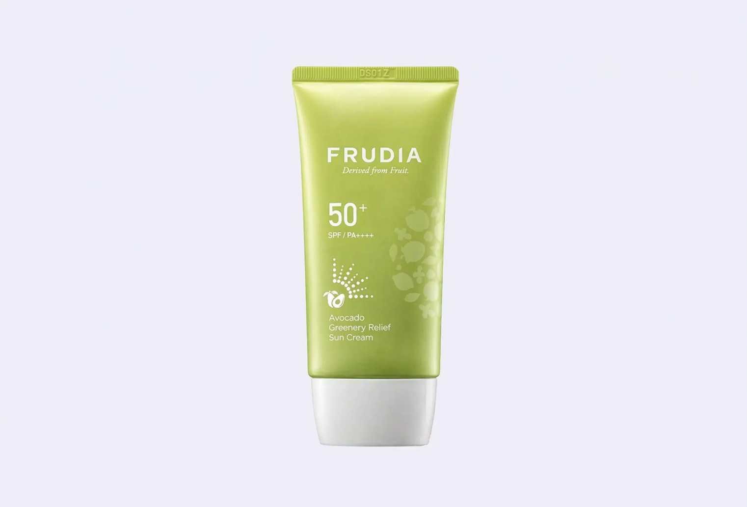 Солнезащитный восстанавливающий крем SPF50 + PA ++++ FRUDIA Avocado Greenery Relief Sun Cream