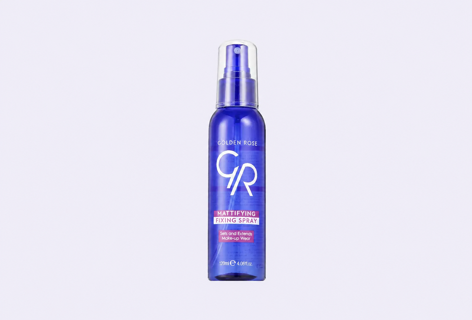Спрей для фиксации макияжа лица GOLDEN ROSE Mattifying fixing spray