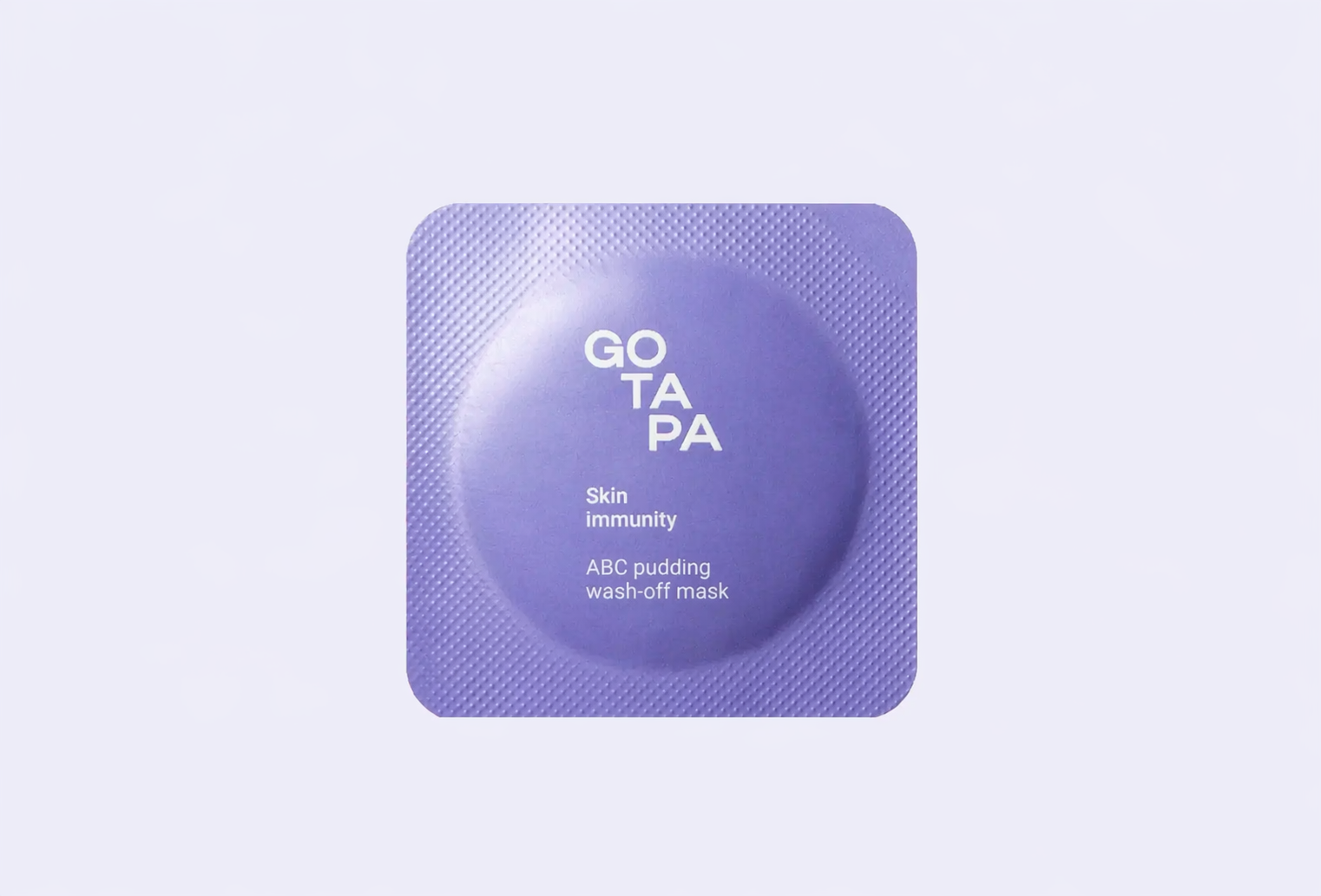 Гелевая маска для питания и увлажнения GO TAPA ABC pudding wash-off mask