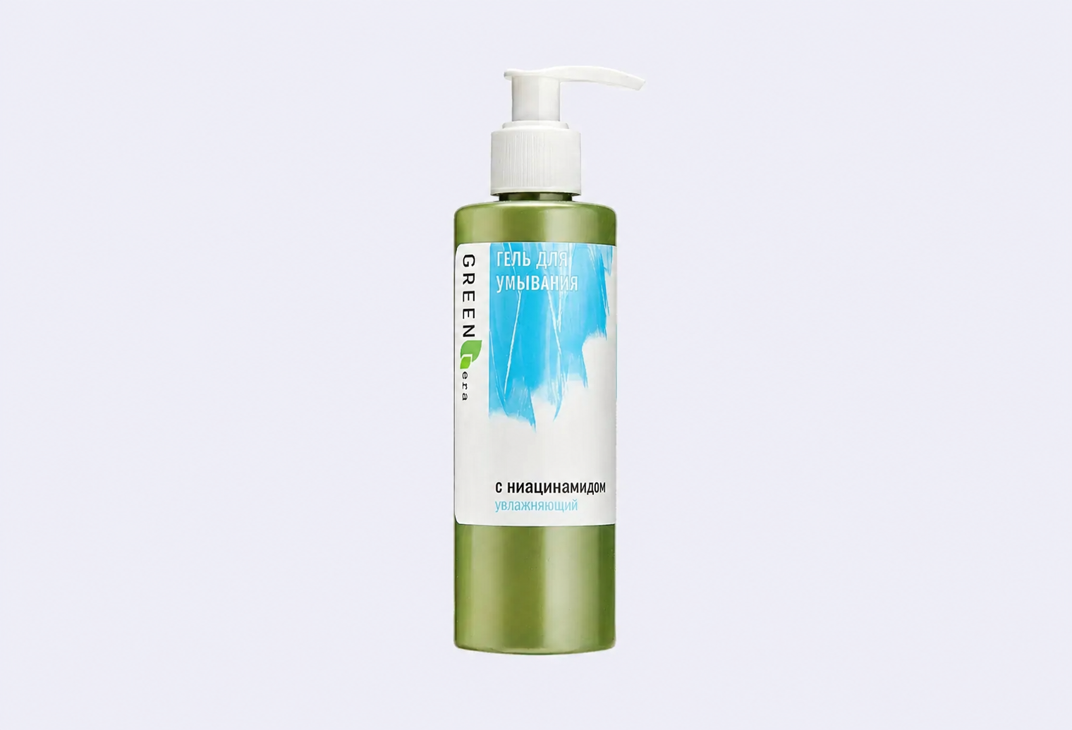 Гель для умывания лица GREENERA niacinamide