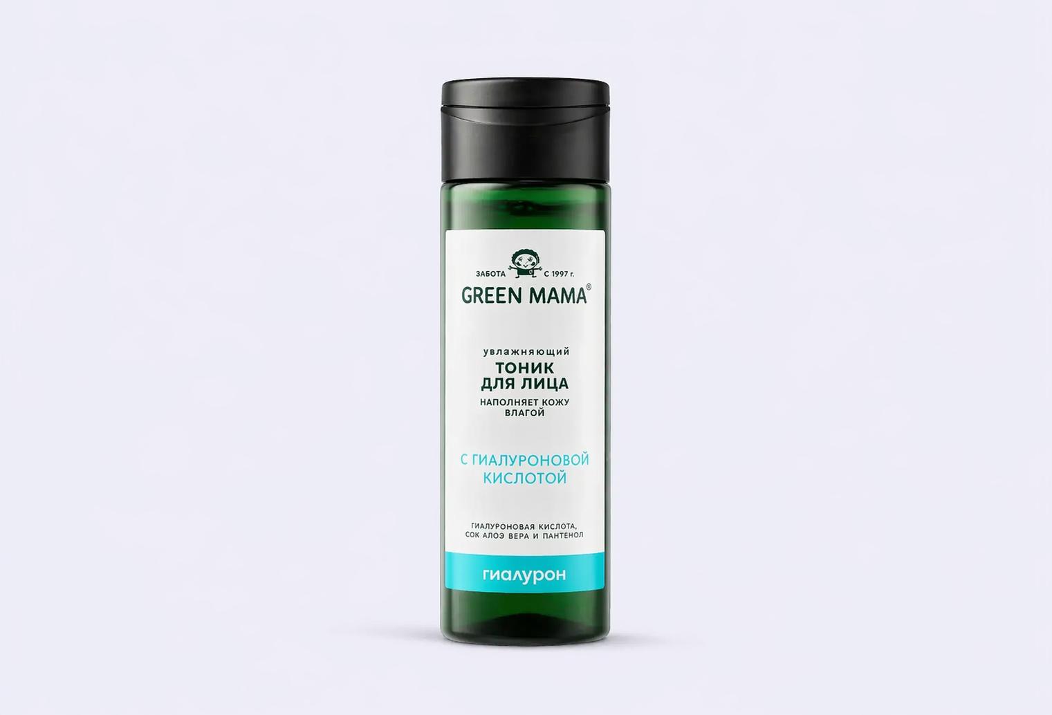 Тоник для лица GREEN MAMA С гиалуроновой кислотой