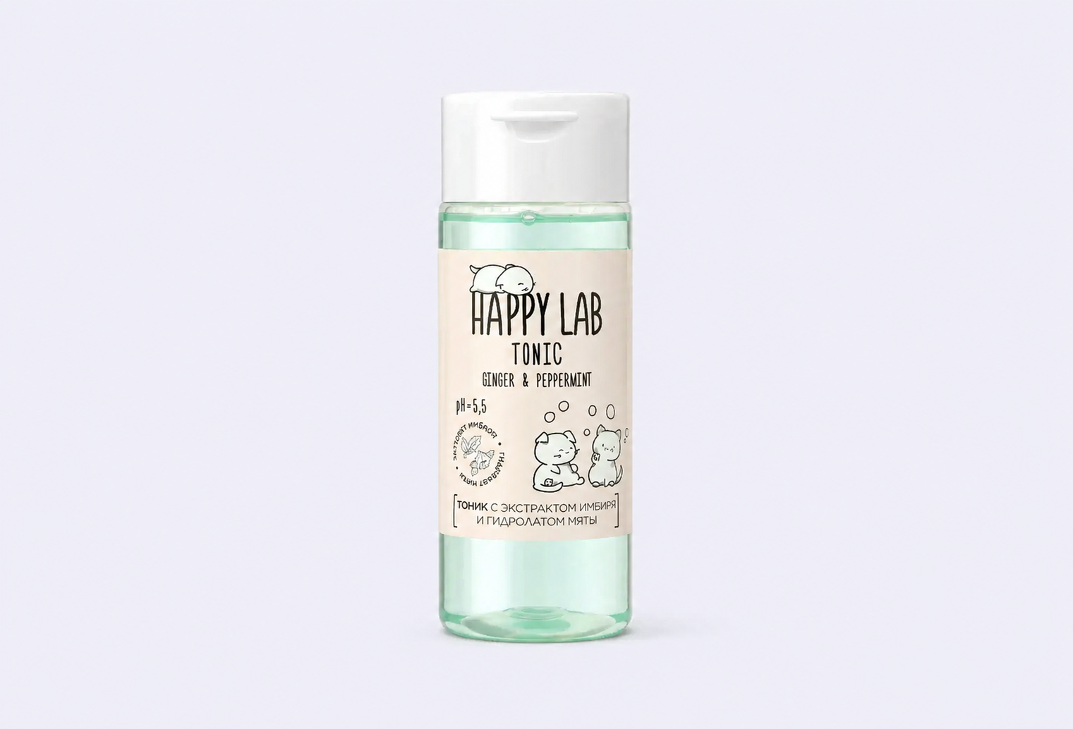 Тоник HAPPY LAB Имбирь & Мята